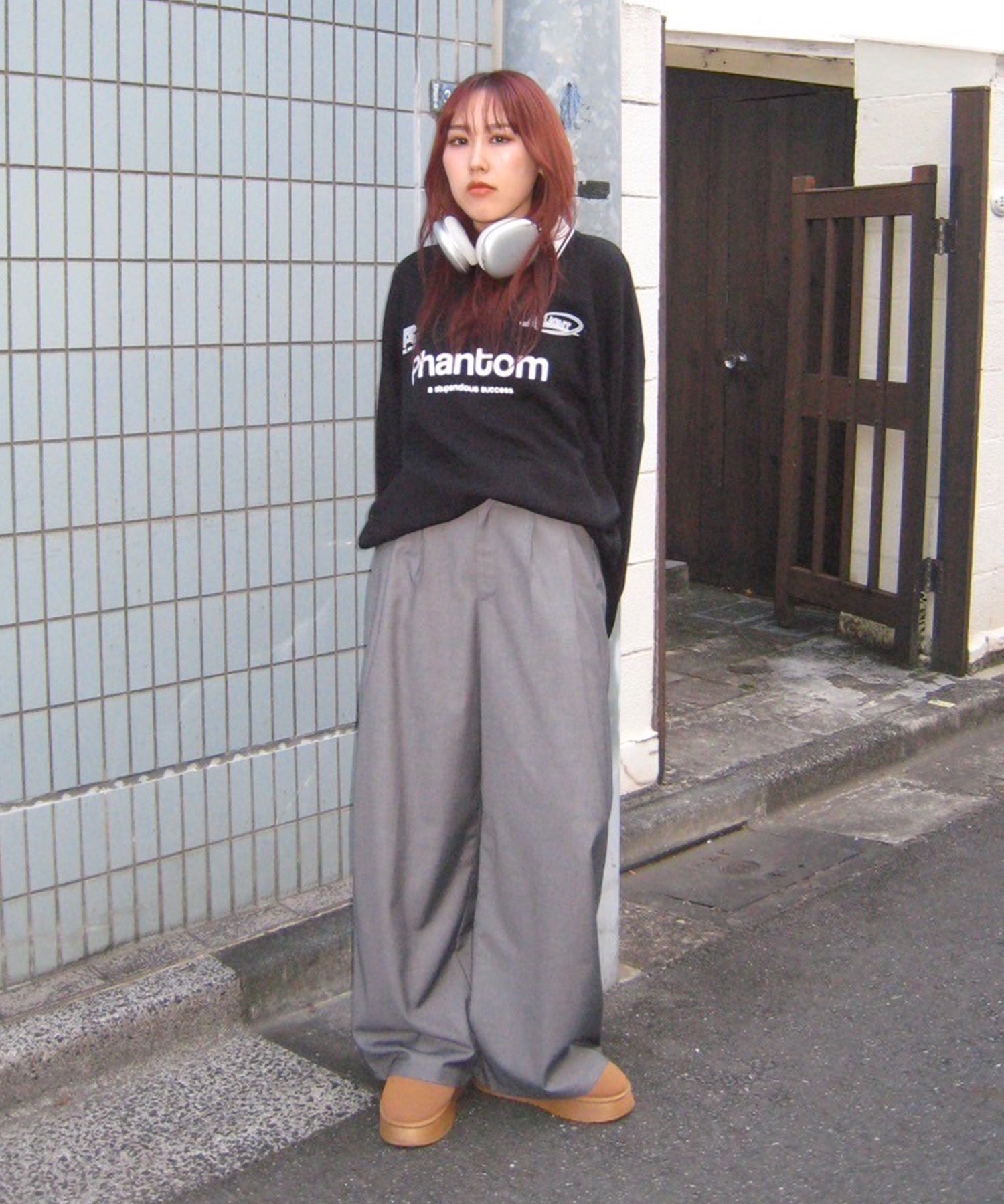 STAFF:158cm/COLOR:GRAY/SIZE:F