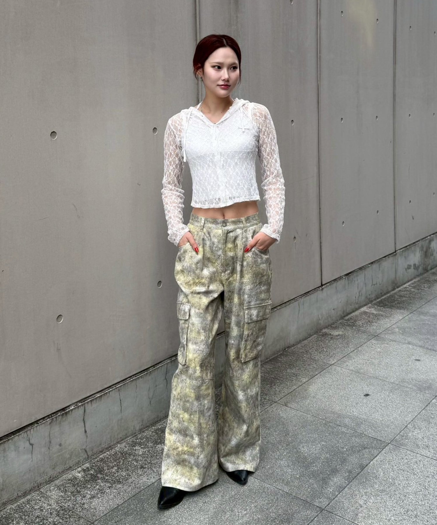 STAFF:167cm/COLOR:WHITE/SIZE:F