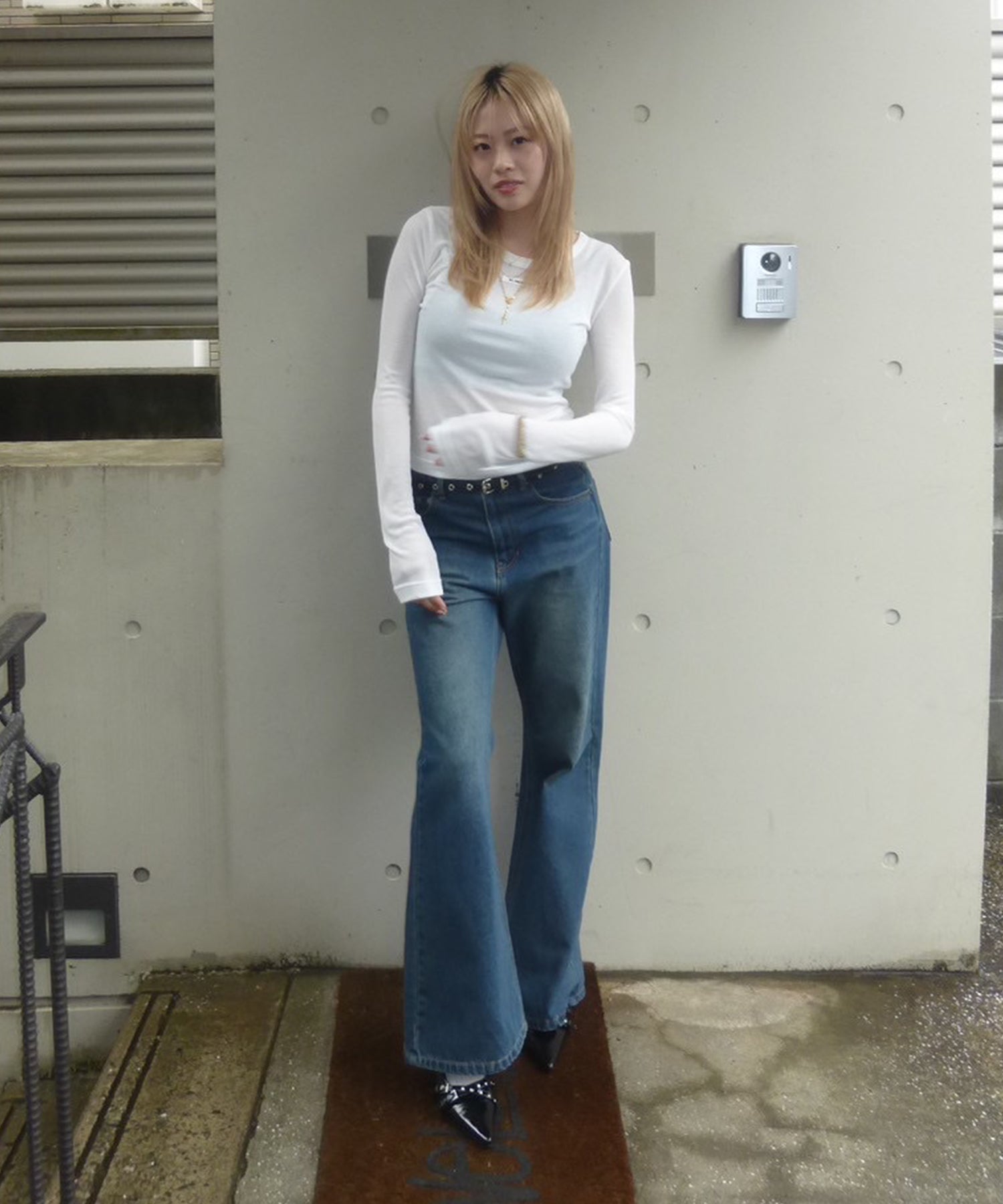 STAFF:160cm/COLOR:BLUE/SIZE:S