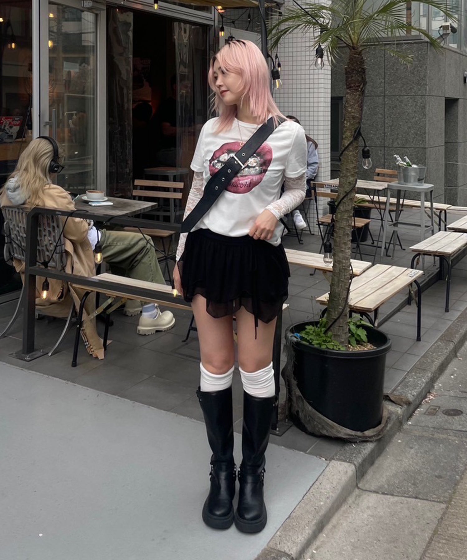 STAFF:162cm/COLOR:BLACK/SIZE:F