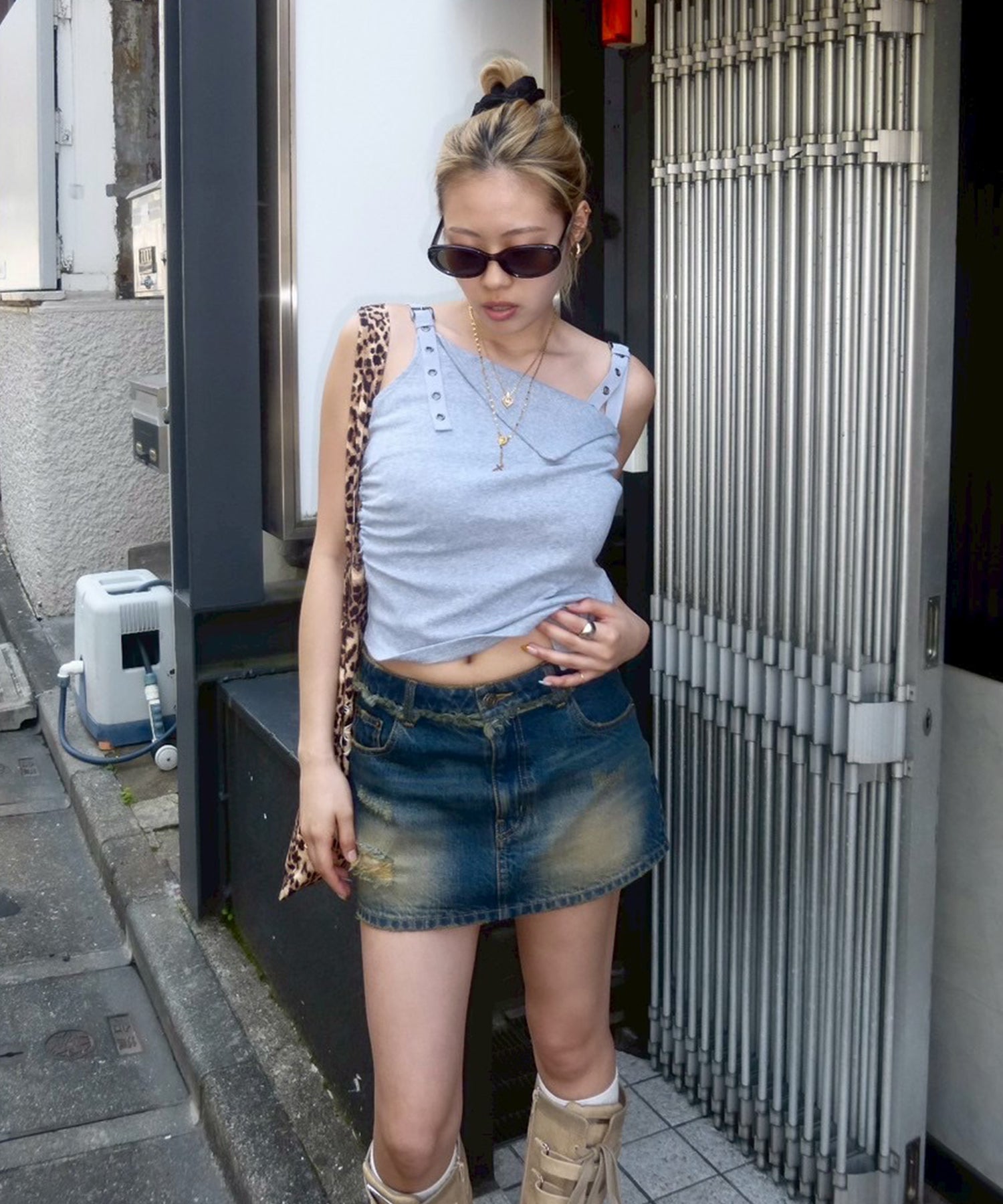 STAFF:160cm/COLOR:GRAY/SIZE:F