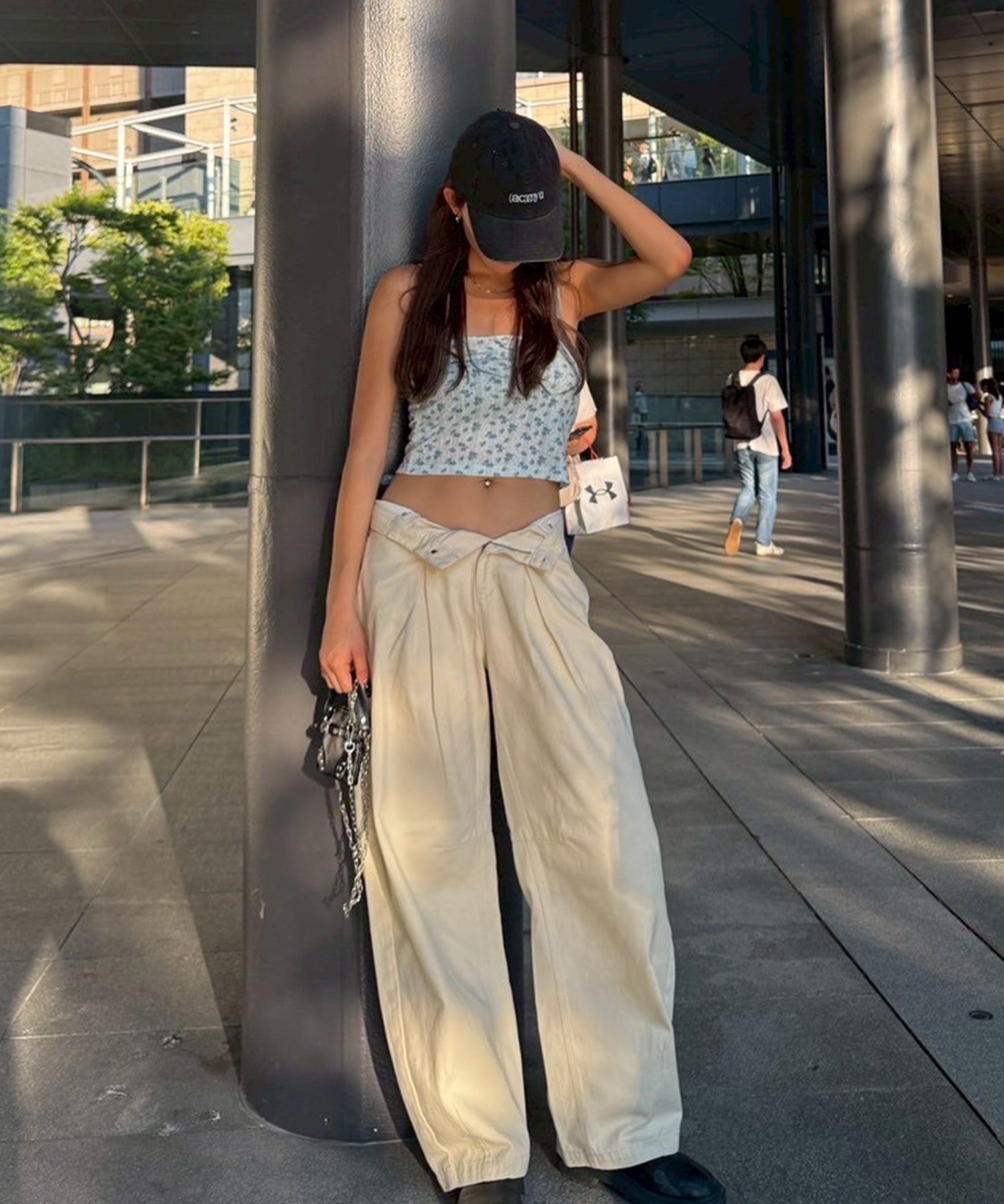 STAFF:170cm/COLOR:LIGHT BLUE/SIZE:25