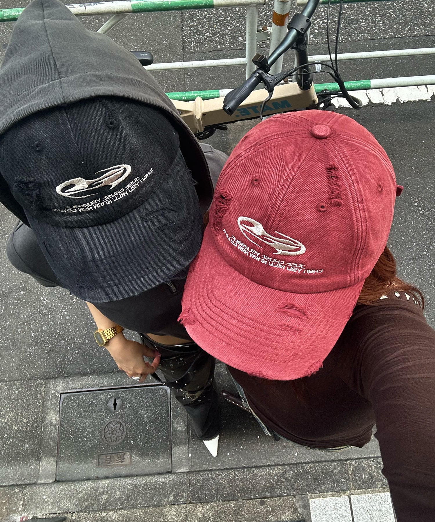 ウォッシュダメージキャップ