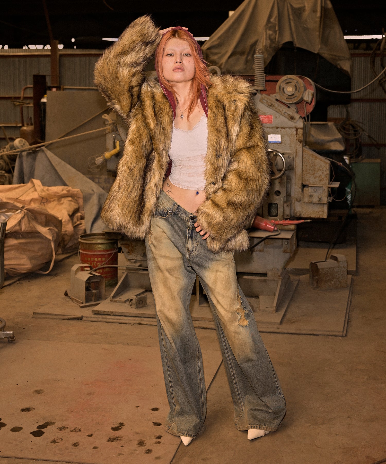 MODEL:170cm/COLOR:BLUE/SIZE:26