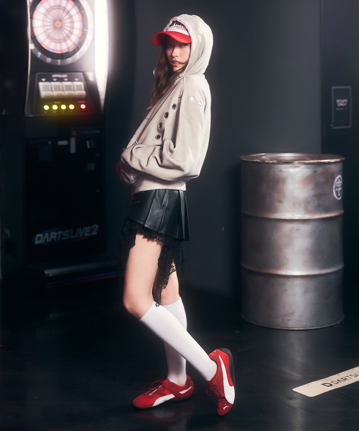 MODEL:163cm/COLOR:BLACK/SIZE:M
