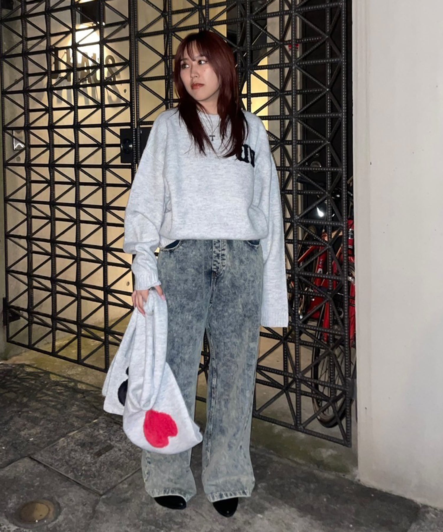 STAFF:158cm/COLOR:GRAY/SIZE:S
