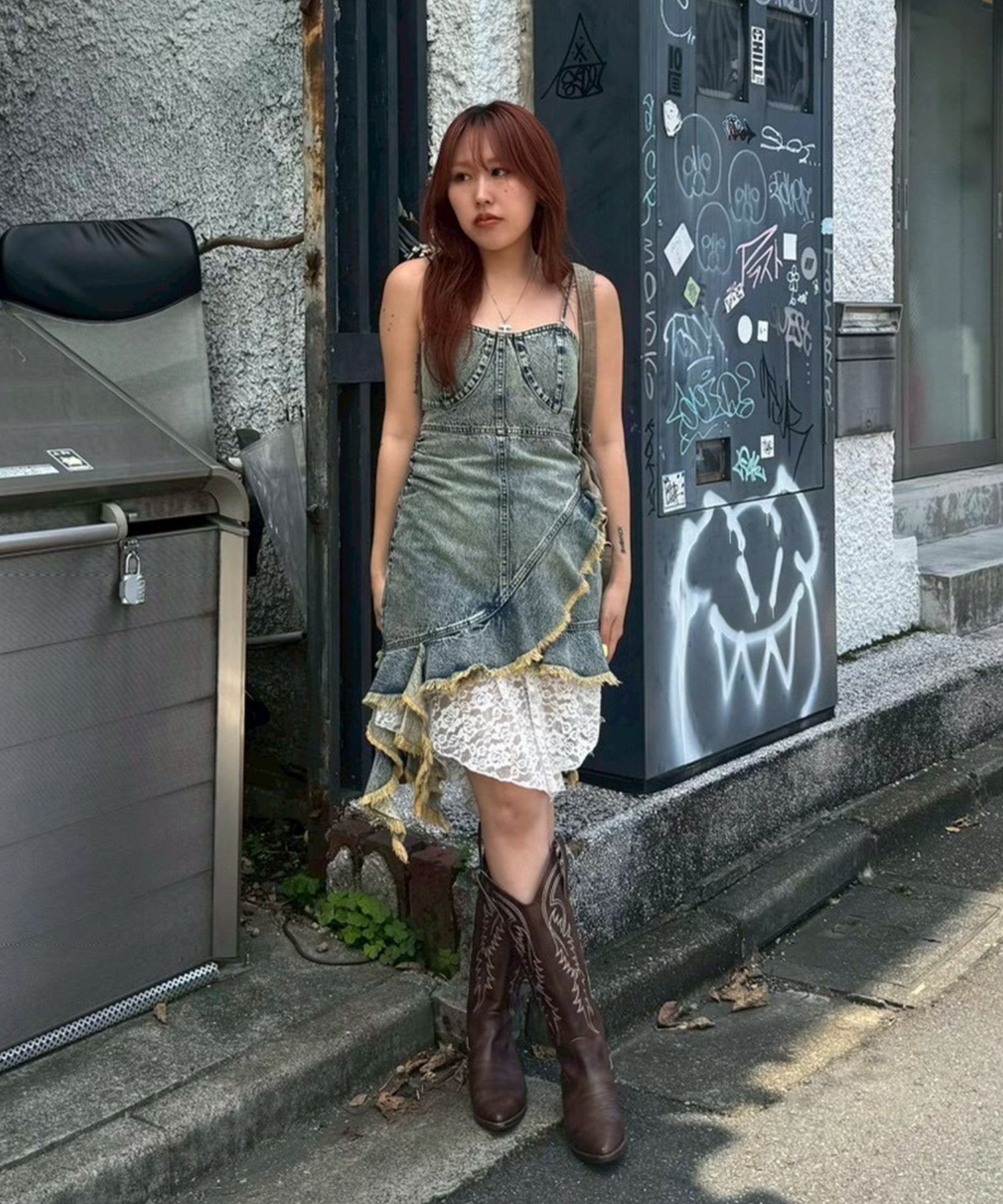 STAFF:158cm/COLOR:BLUE/SIZE:M