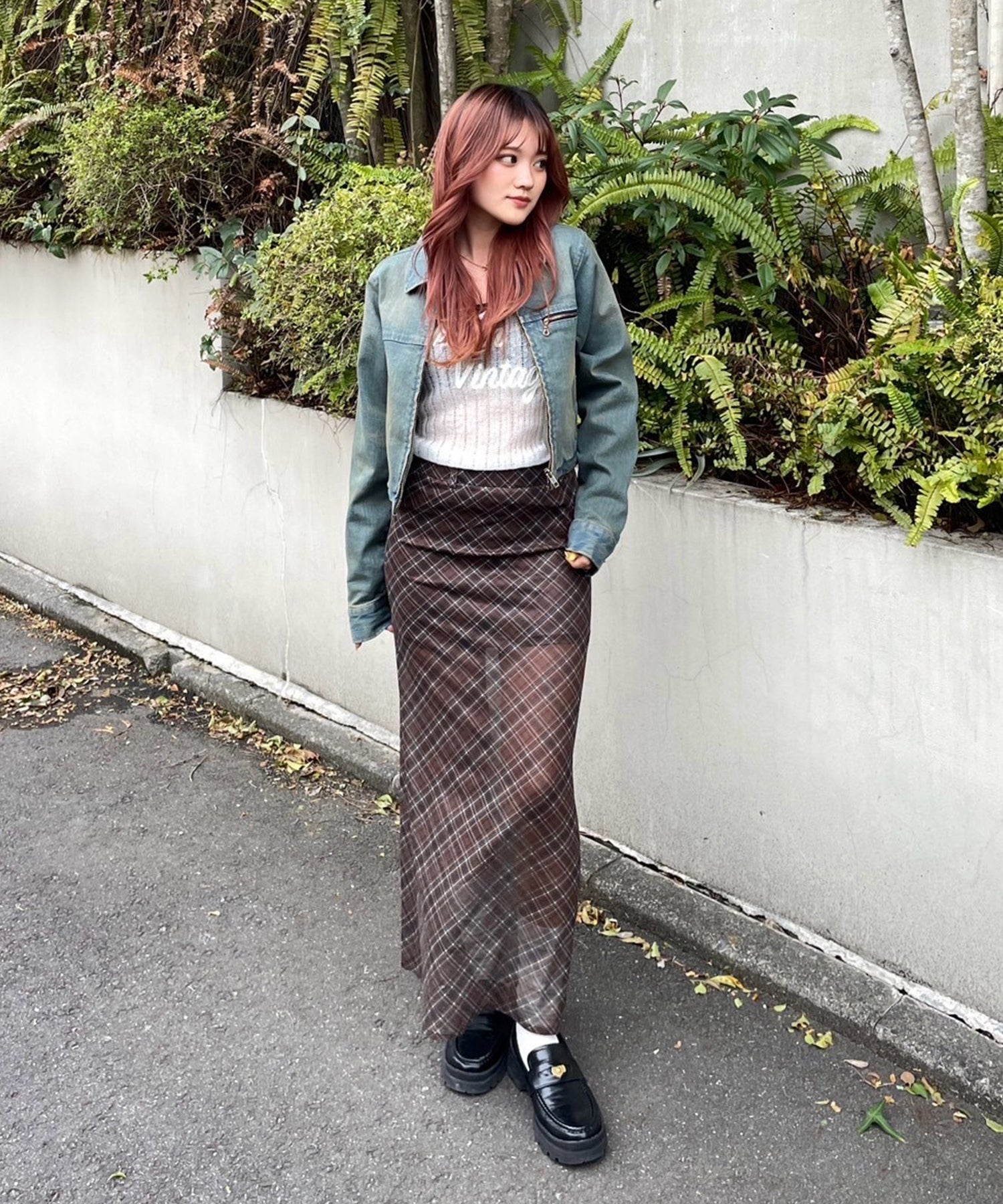 STAFF:153cm/COLOR:BROWN/SIZE:F