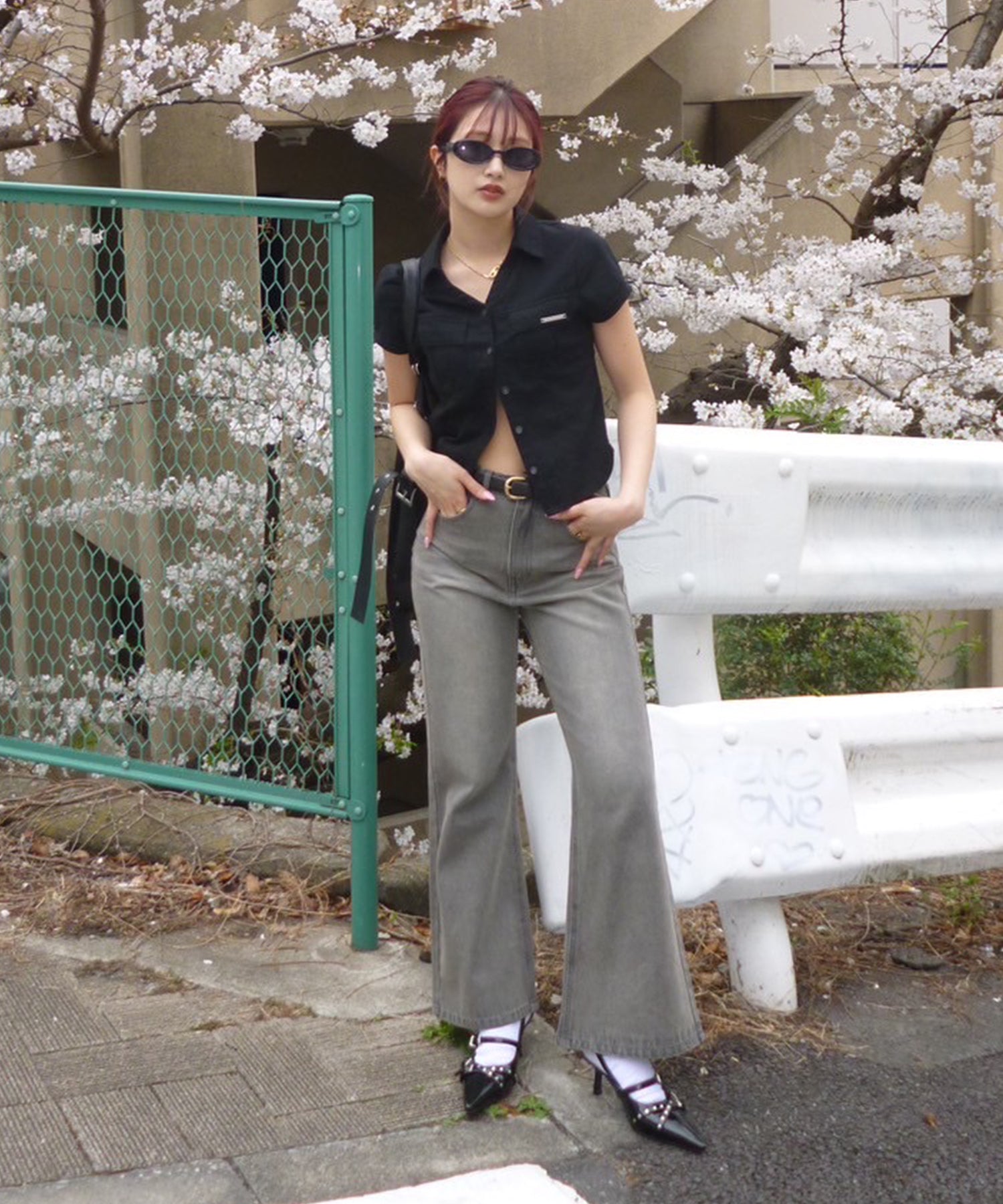 STAFF:163cm/COLOR:GRAY/SIZE:M