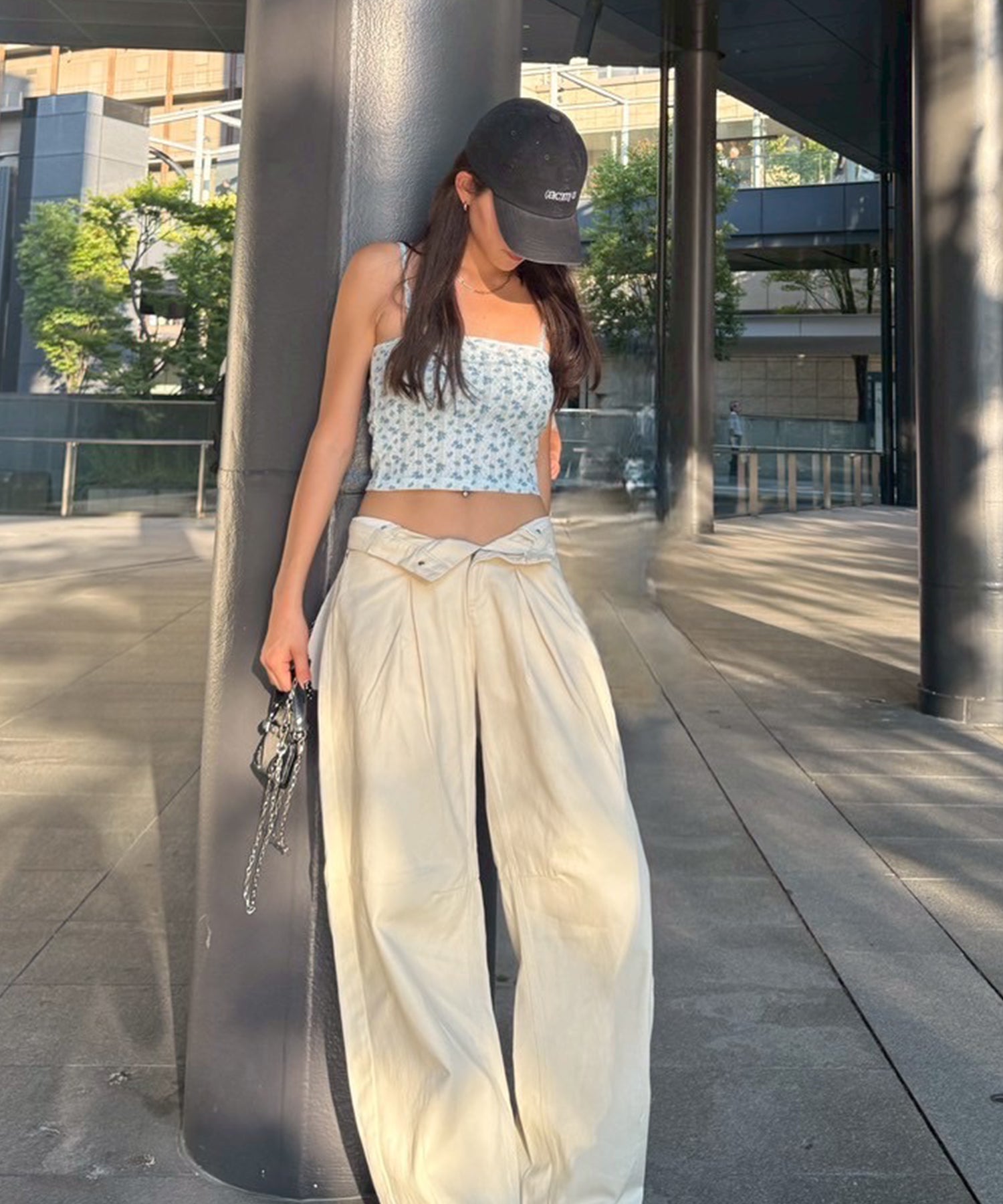 STAFF:170cm/COLOR:LIGHT BLUE/SIZE:25
