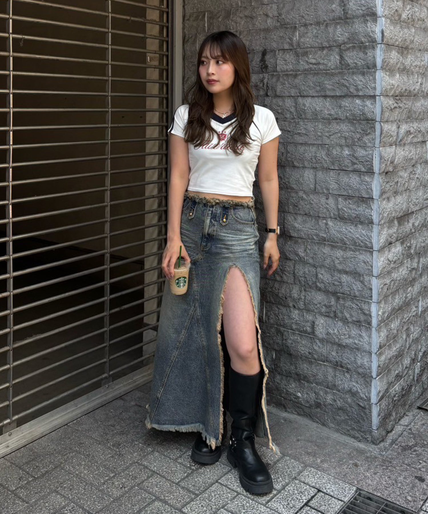 STAFF:161cm/COLOR:LIGHT BLUE/SIZE:M