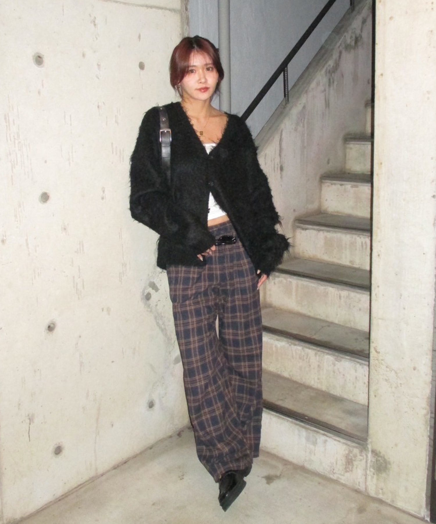 STAFF:164cm/COLOR:NAVY/SIZE:F