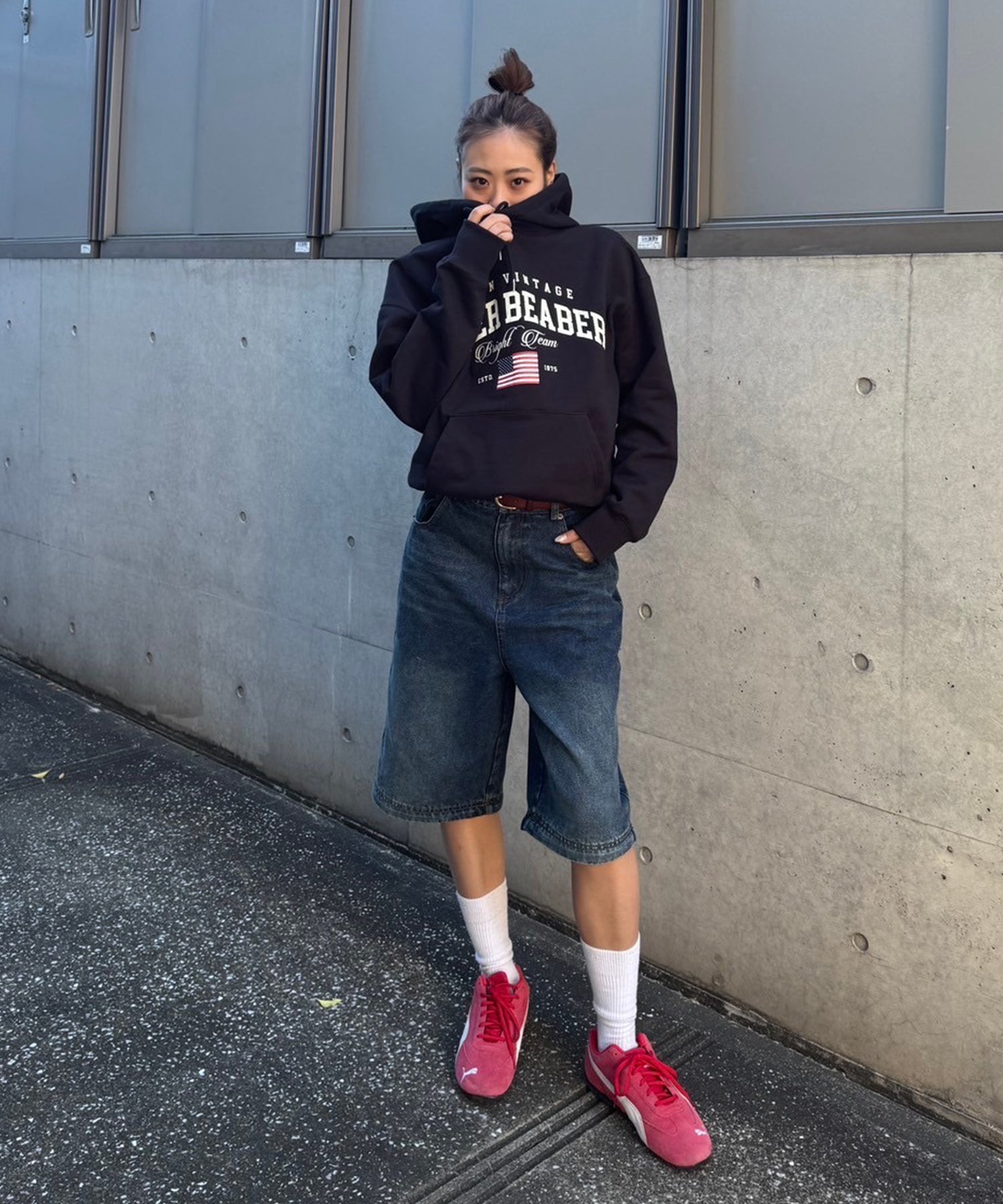 STAFF:160cm/COLOR:NAVY/SIZE:F