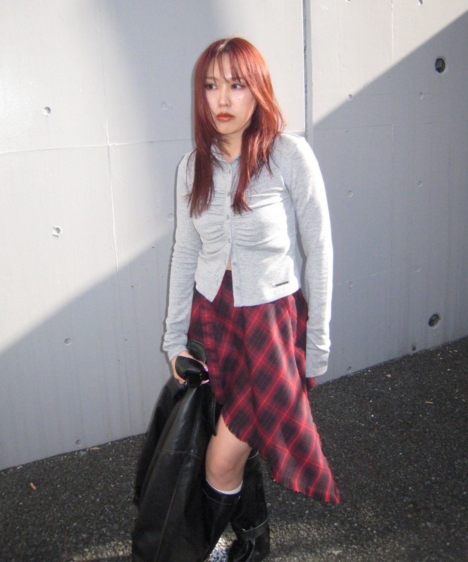 STAFF:158cm/COLOR:GRAY/SIZE:F