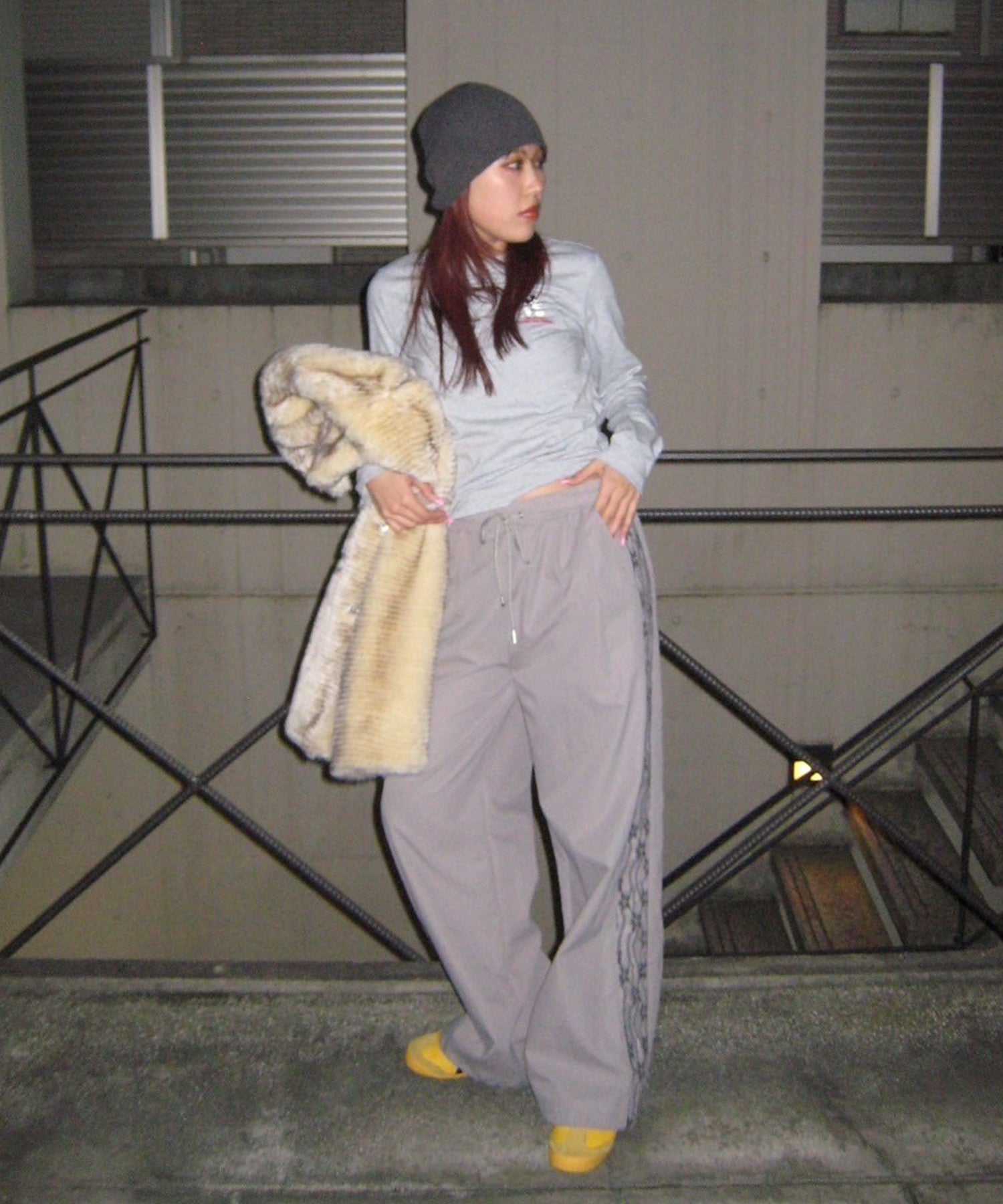 STAFF:158cm/COLOR:GRAY/SIZE:F