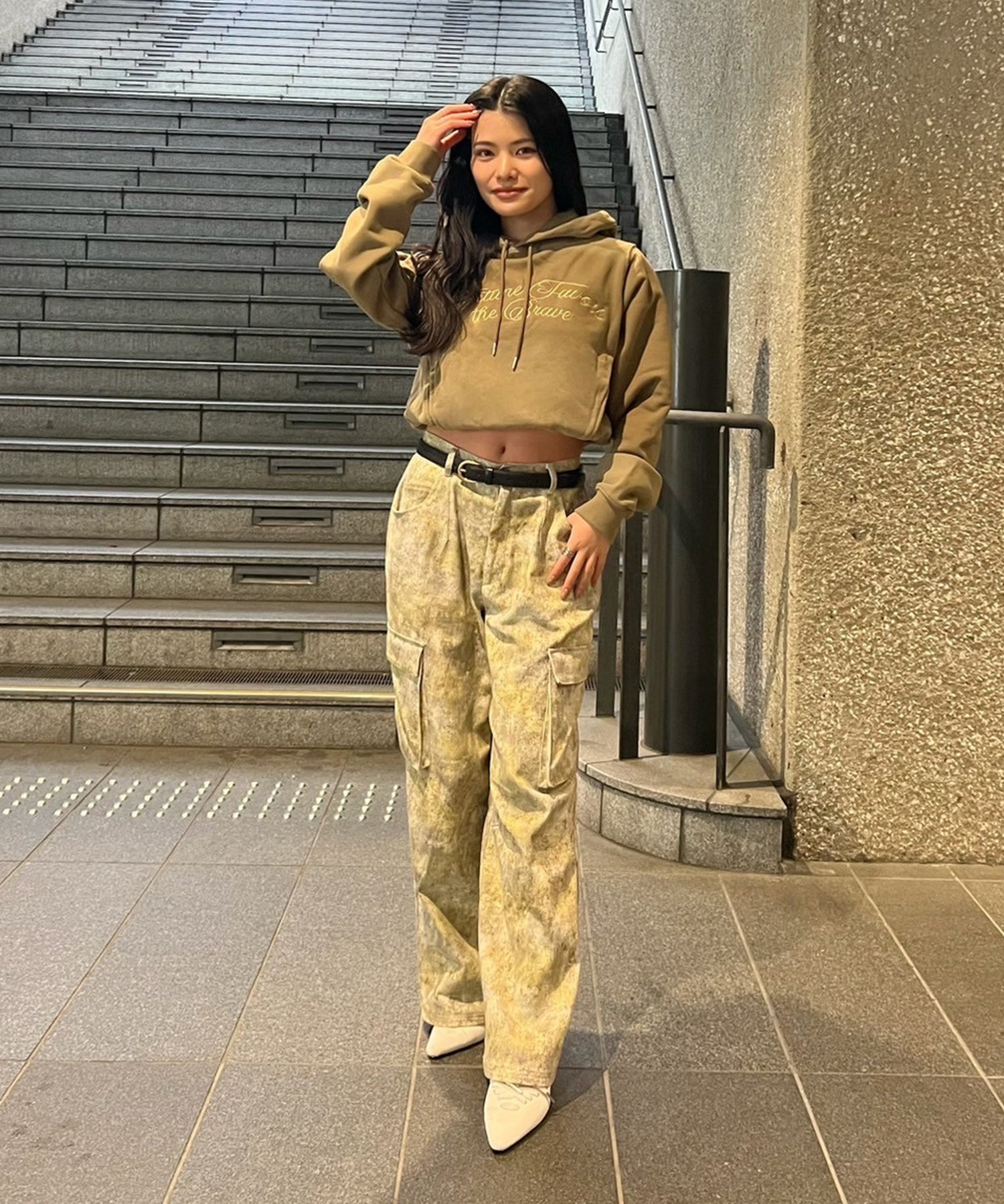 STAFF:157cm/COLOR:BEIGE/SIZE:F