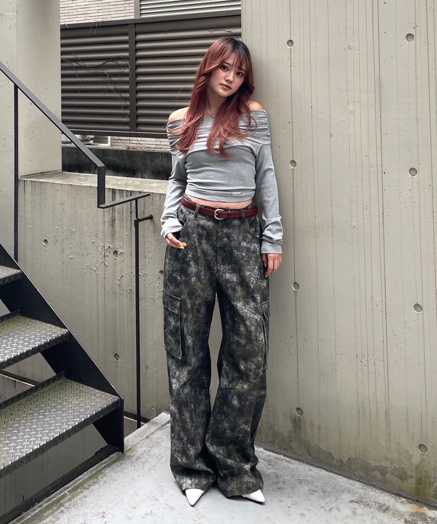 STAFF:153cm/COLOR:GRAY/SIZE:F