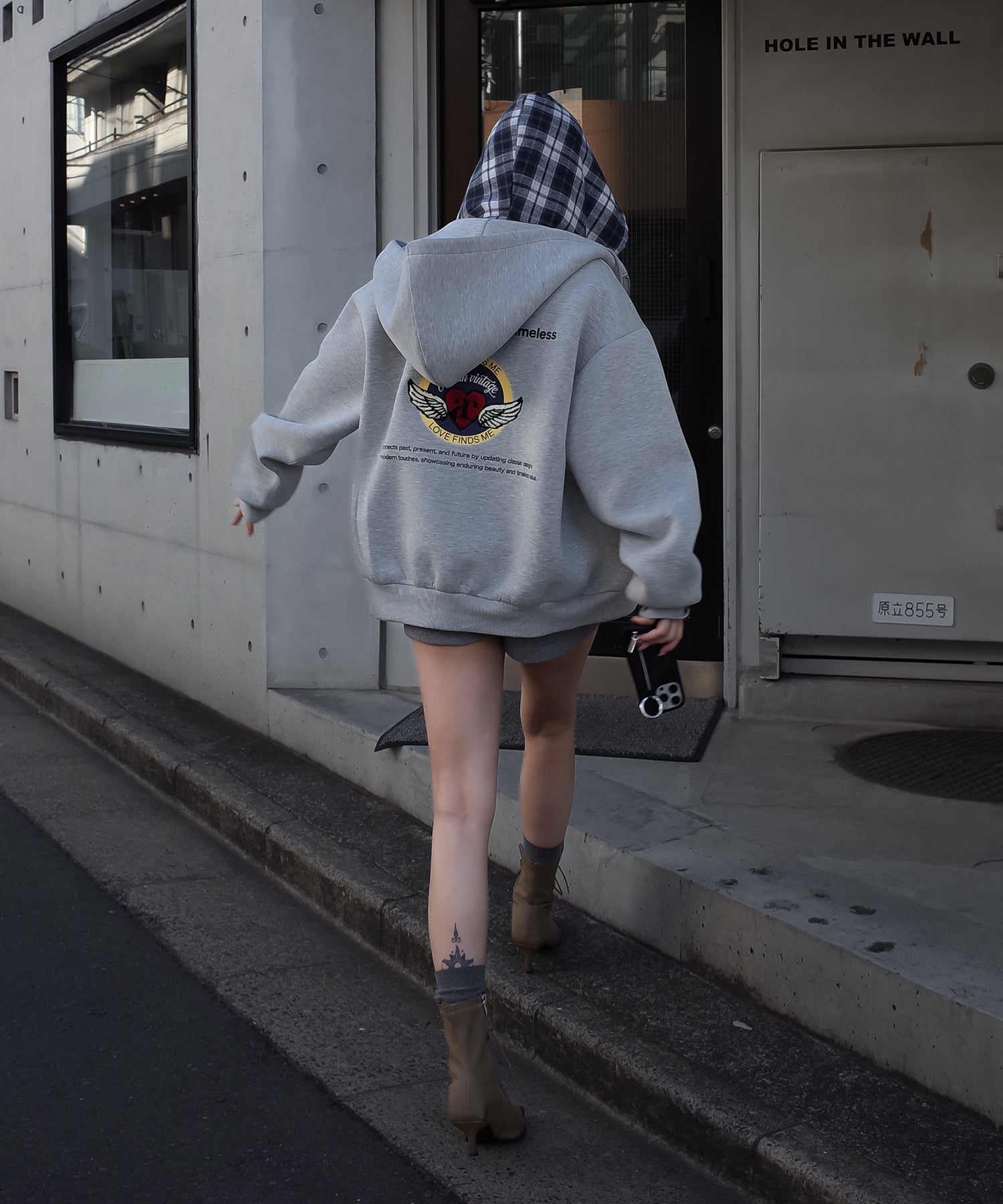 DIRECTOR:161cm/COLOR:GRAY/SIZE:F