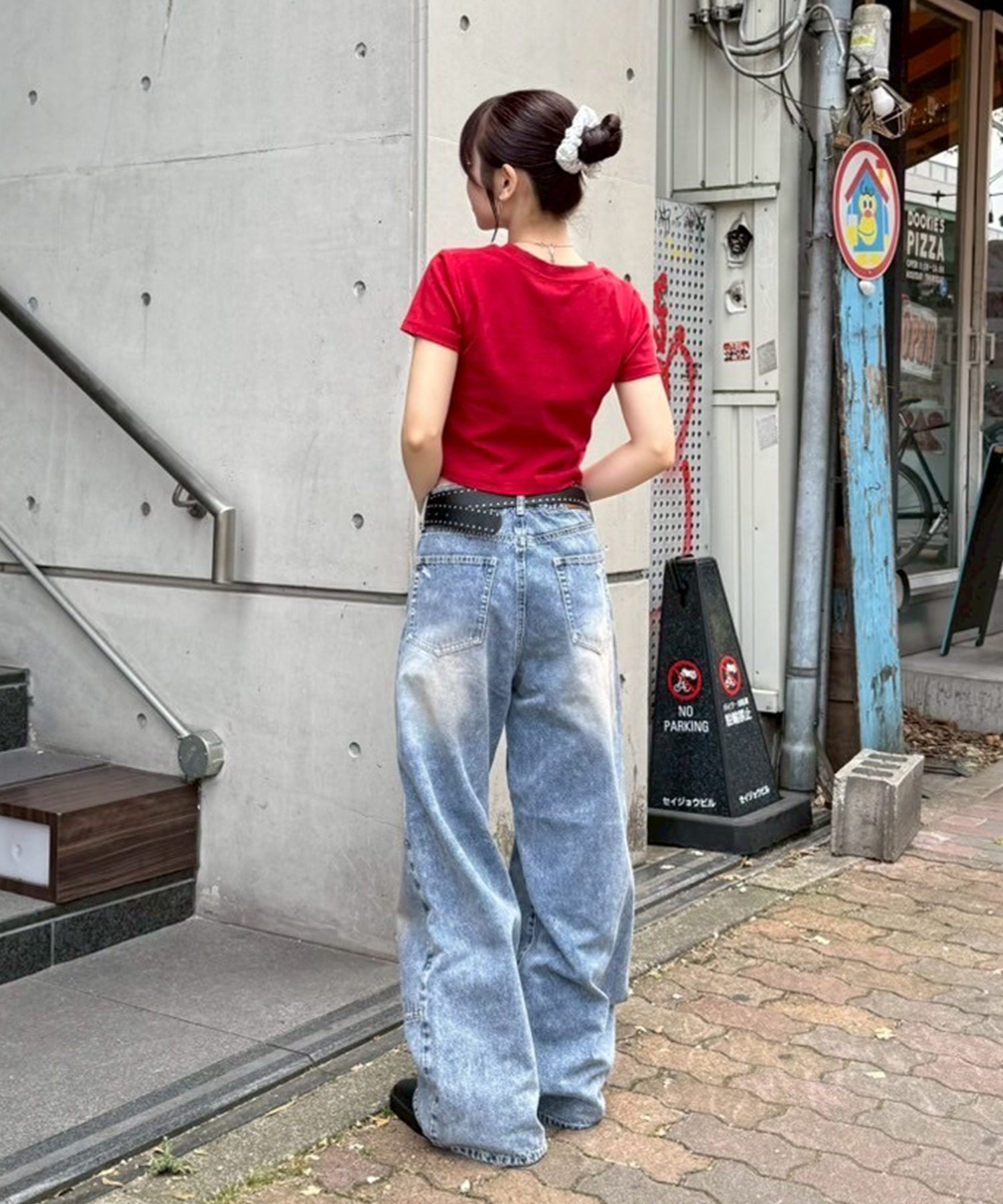 STAFF:155cm/COLOR:RED/SIZE:F