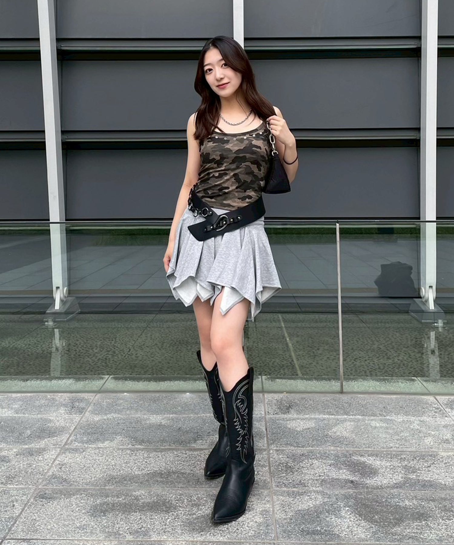 STAFF:157cm/COLOR:GRAY/SIZE:F