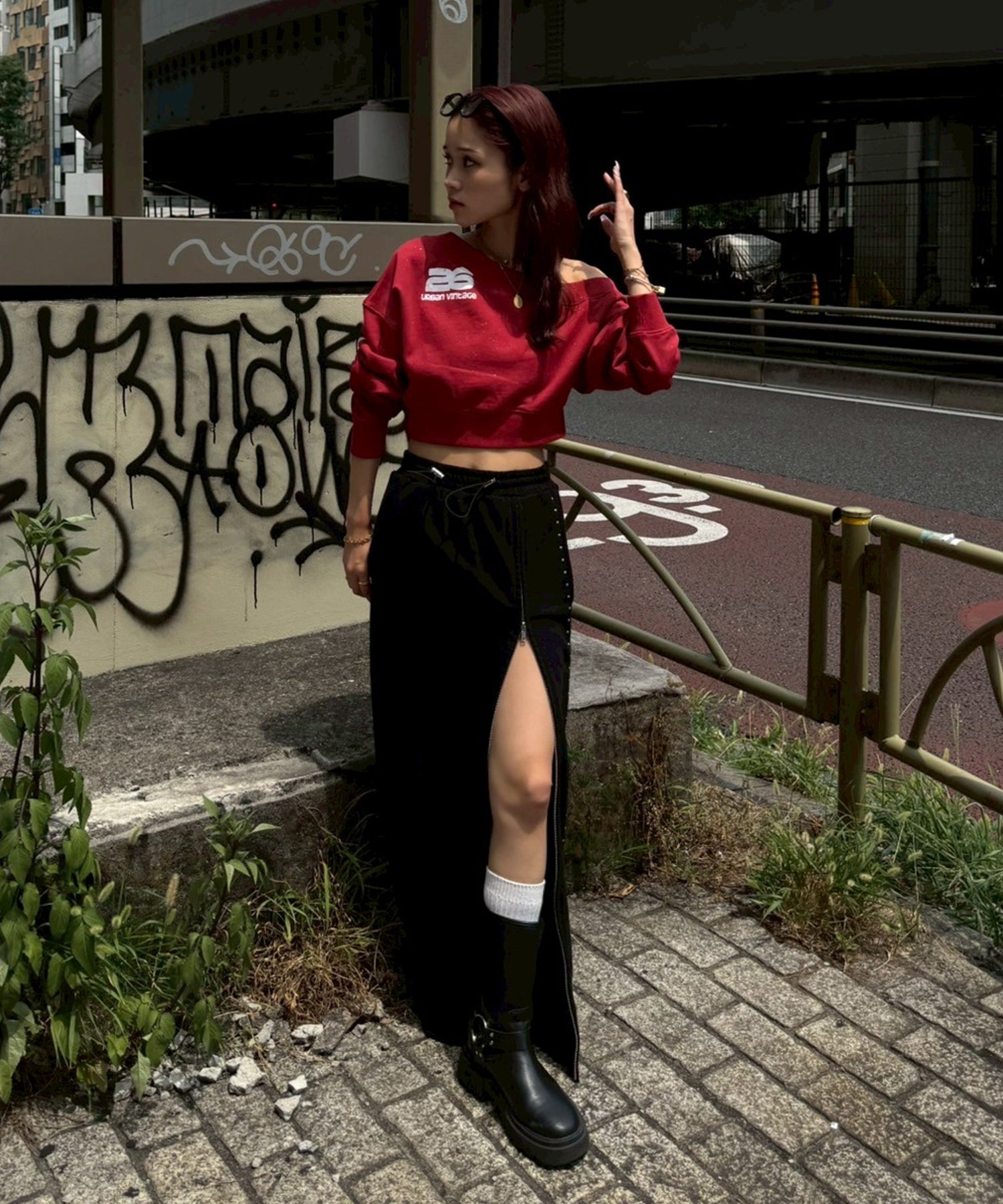 STAFF:155cm/COLOR:BLACK/SIZE:S