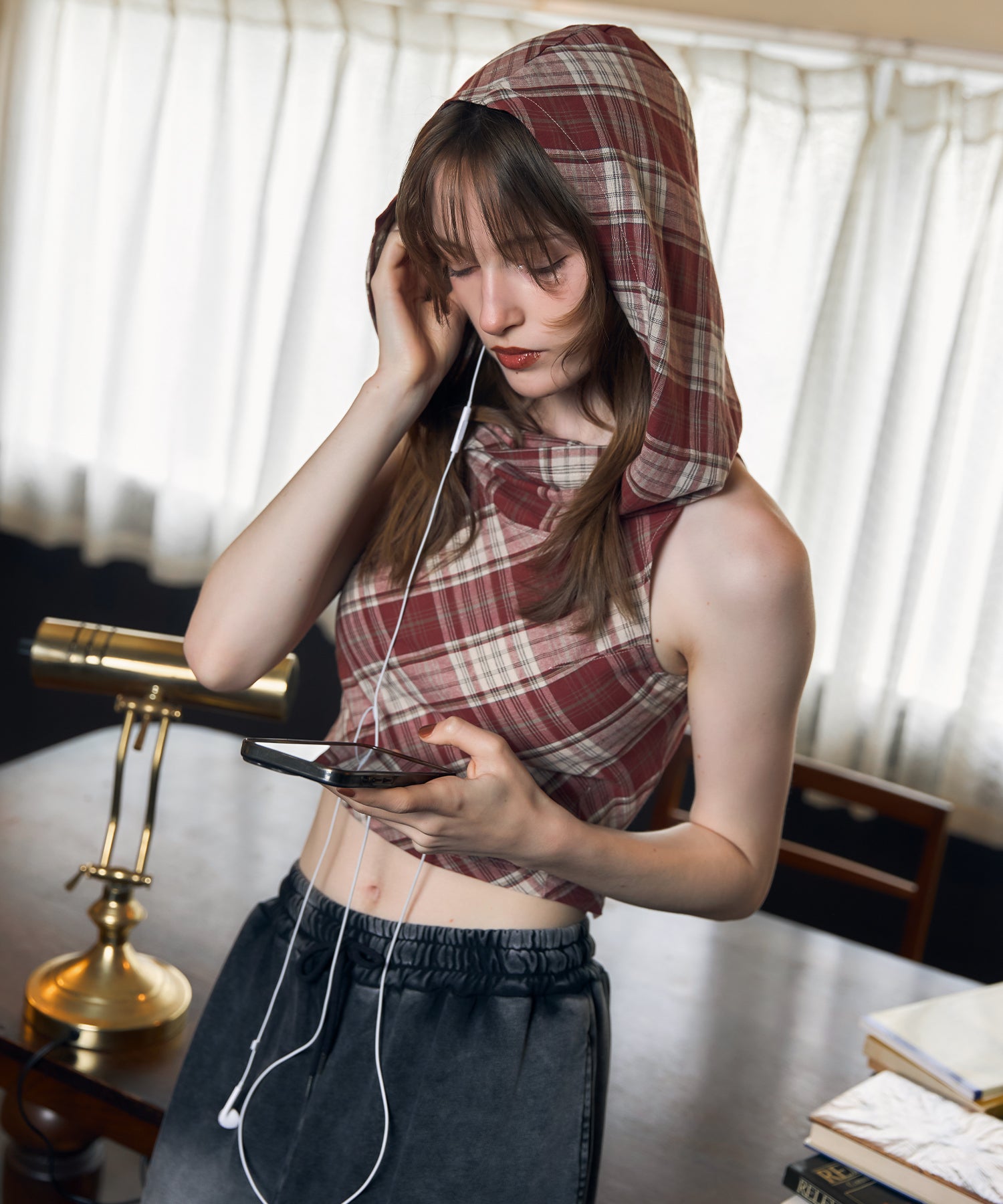 MODEL:174cm/COLOR:RED/SIZE:F