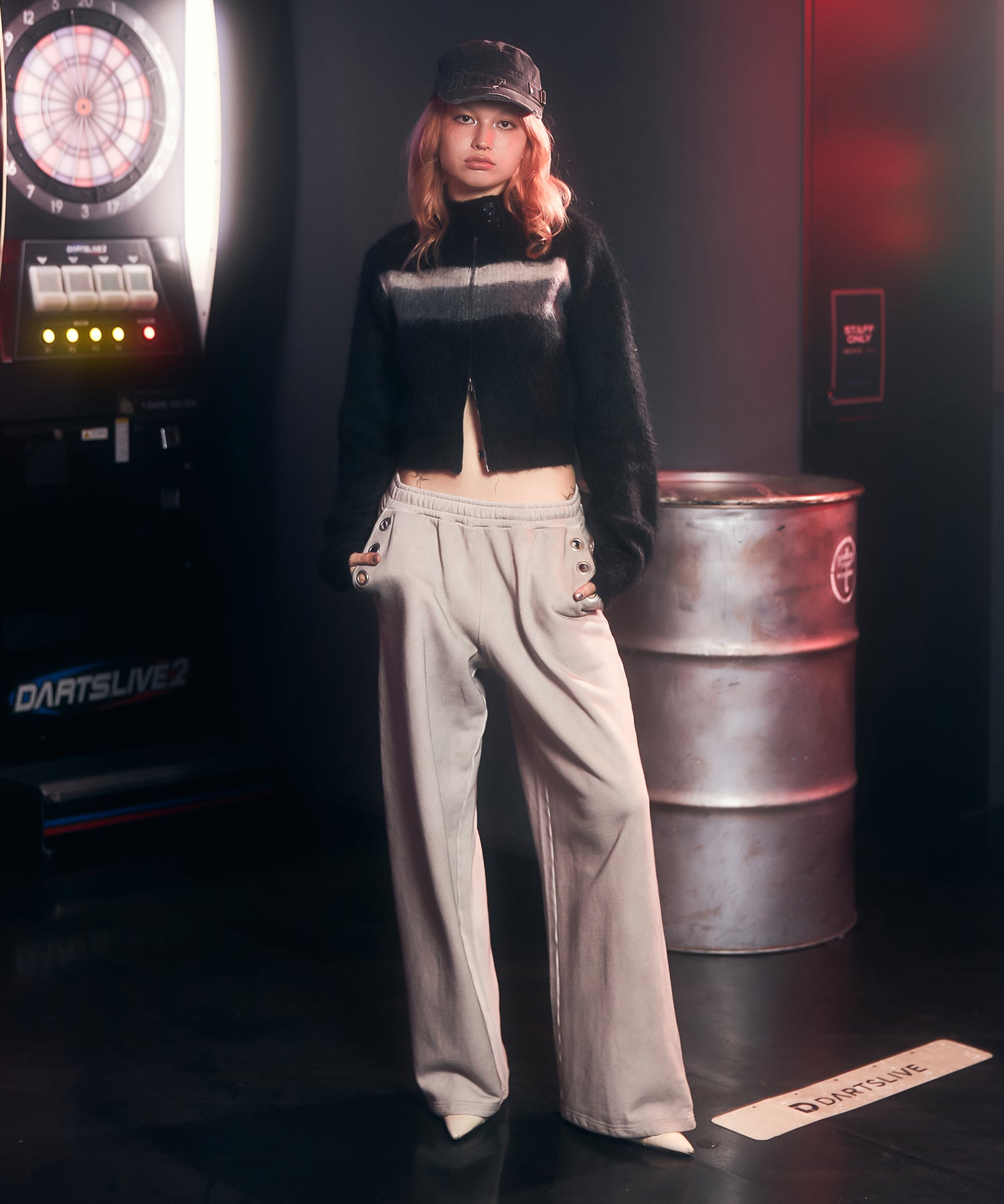 MODEL:170cm/COLOR:IVORY/SIZE:M