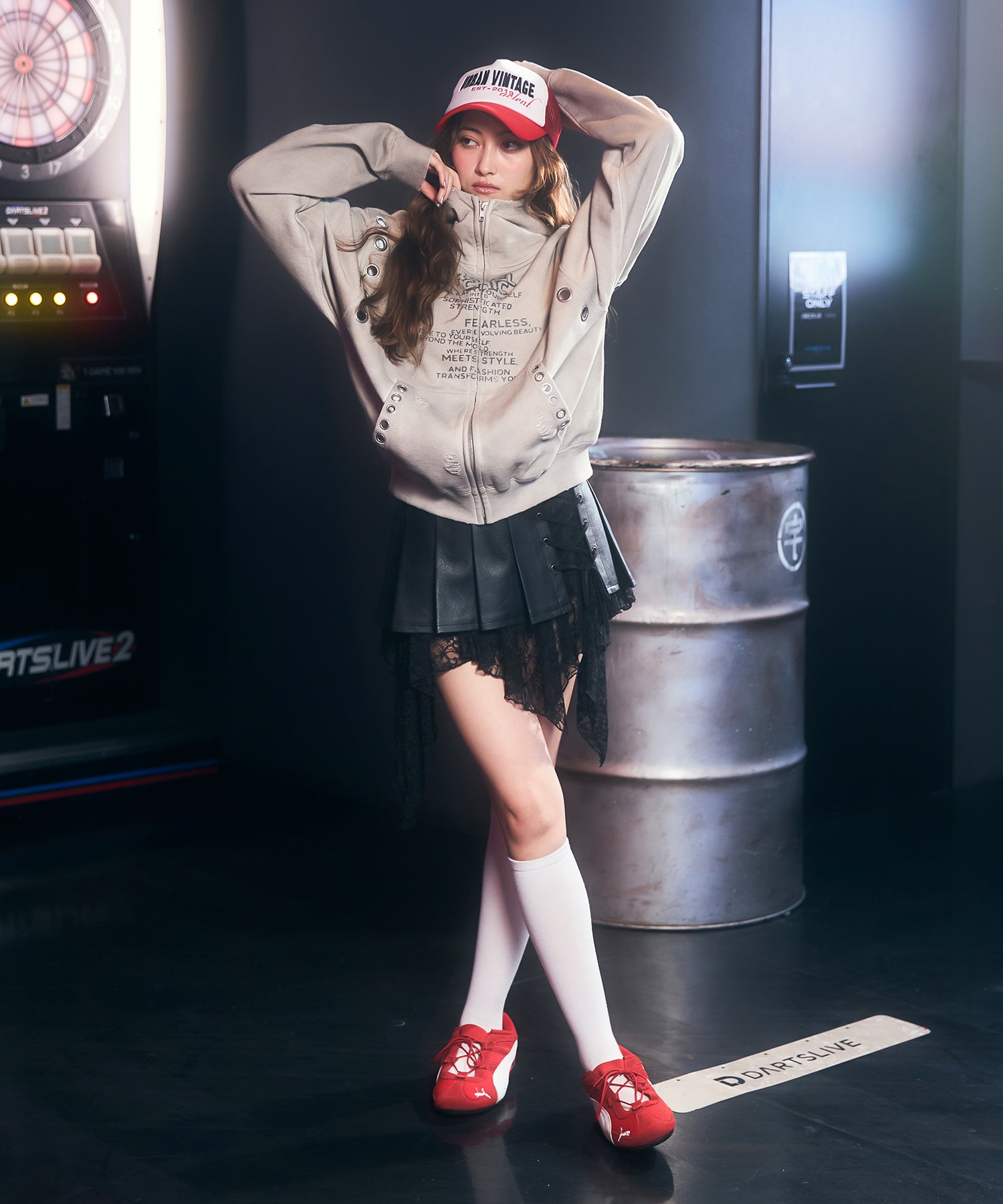 MODEL:163cm/COLOR:BLACK/SIZE:M