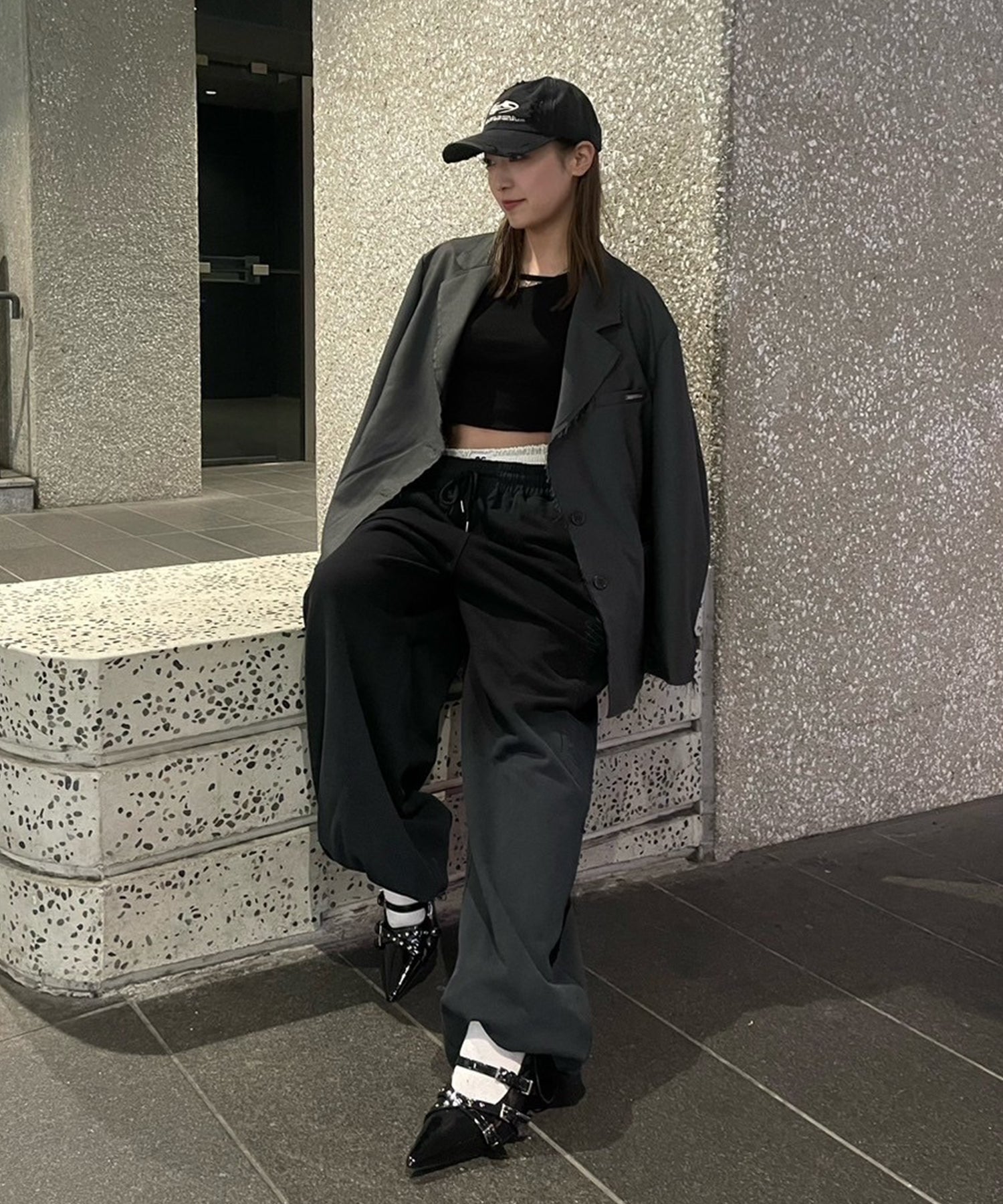 STAFF:157cm/COLOR:GRAY/SIZE:F