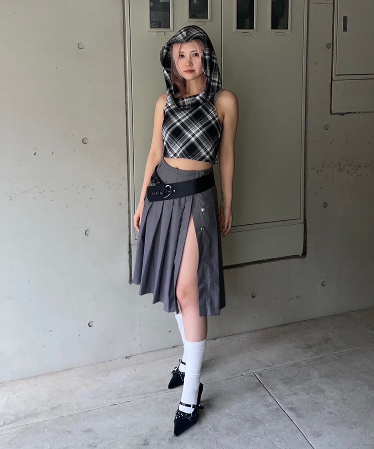 STAFF:162cm/COLOR:GRAY/SIZE:F