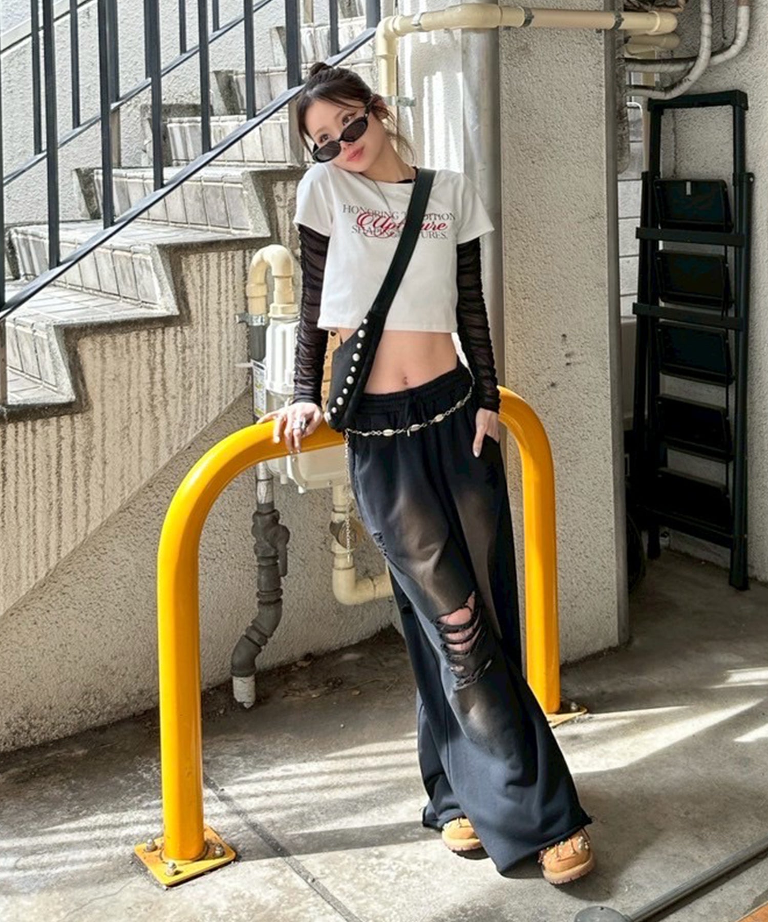 STAFF:154cm/COLOR:BLACK/SIZE:F