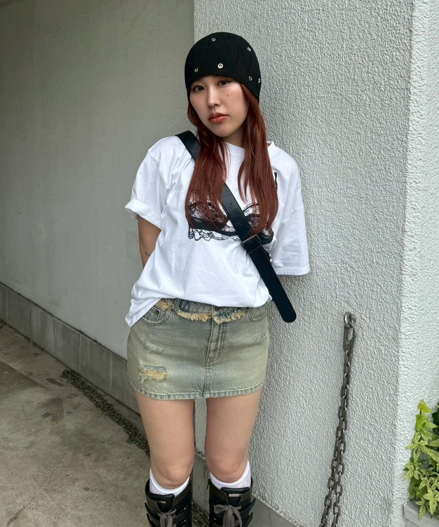 STAFF:158cm/COLOR:WHITE/SIZE:F