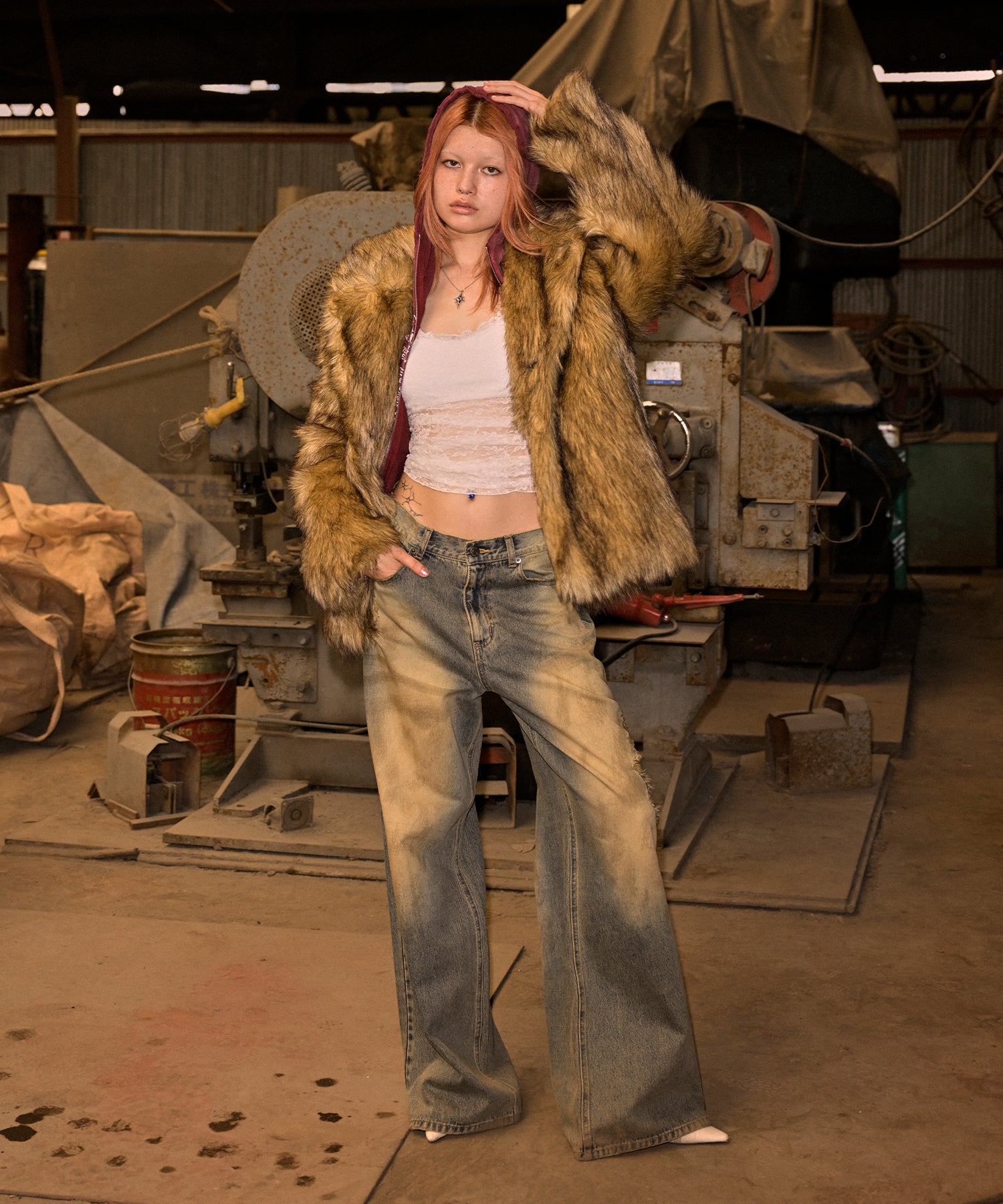 MODEL:170cm/COLOR:BLUE/SIZE:26