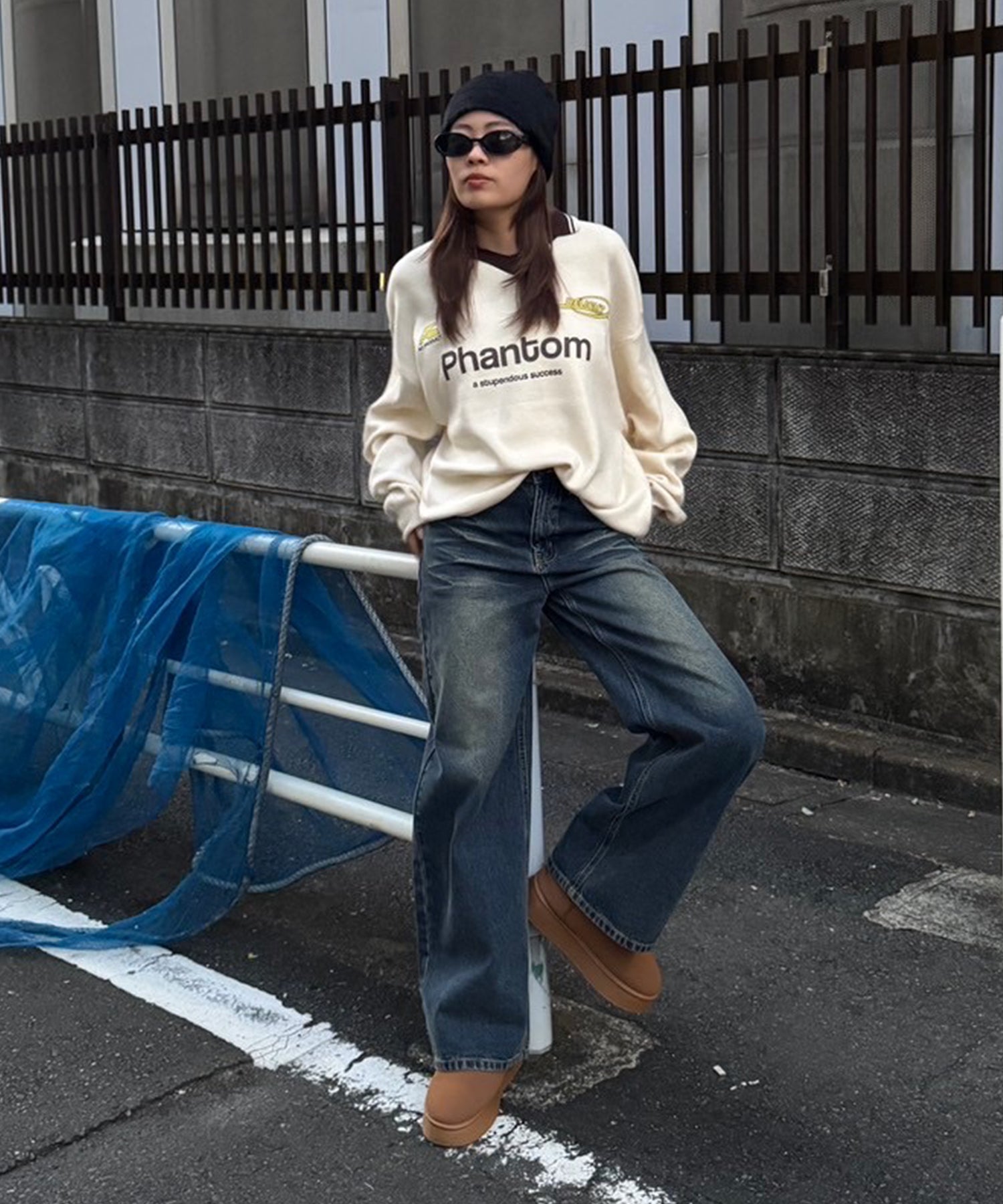 STAFF:160cm/COLOR:BLUE/SIZE:S