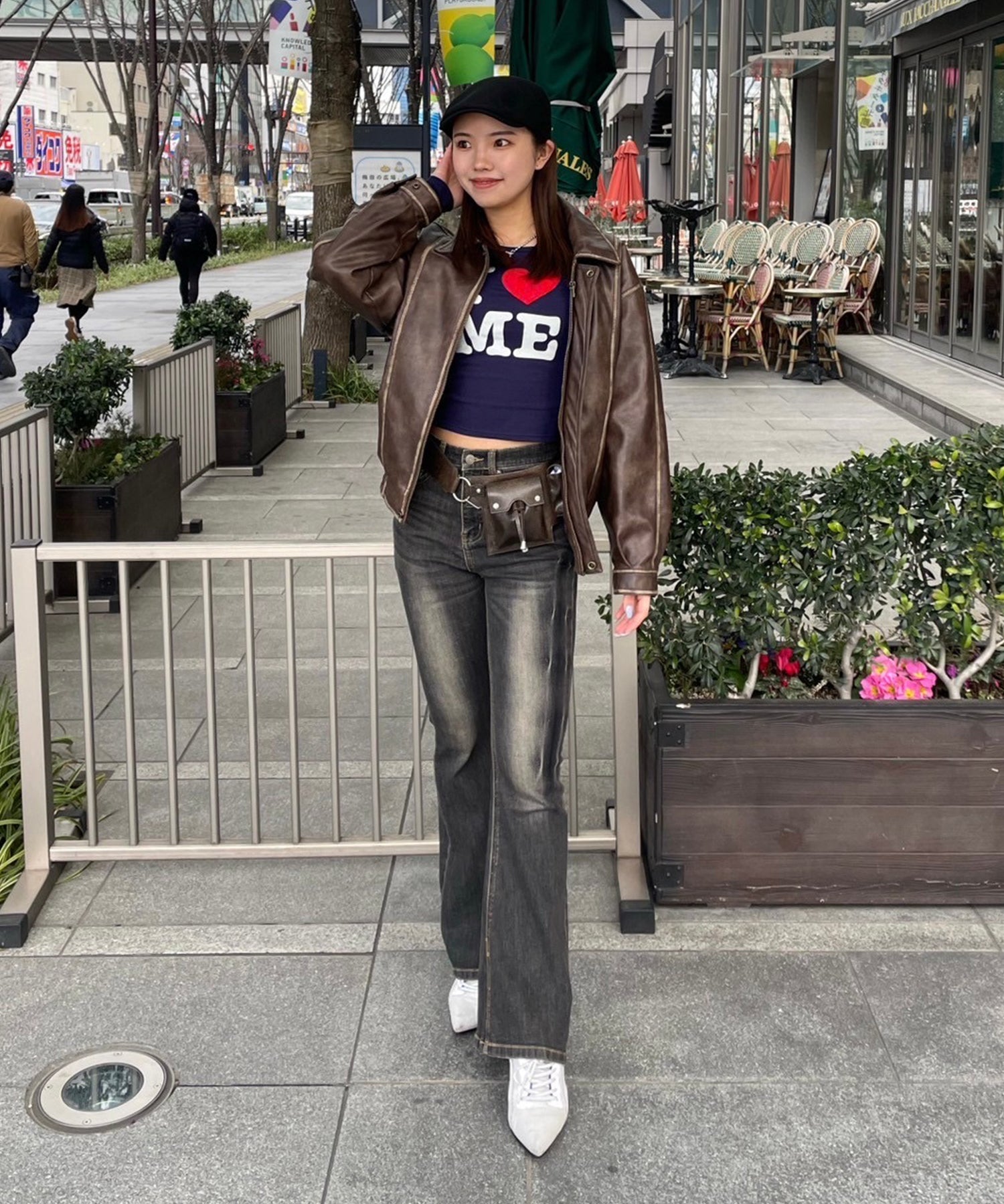 STAFF:163cm/COLOR:BLACK/SIZE:S