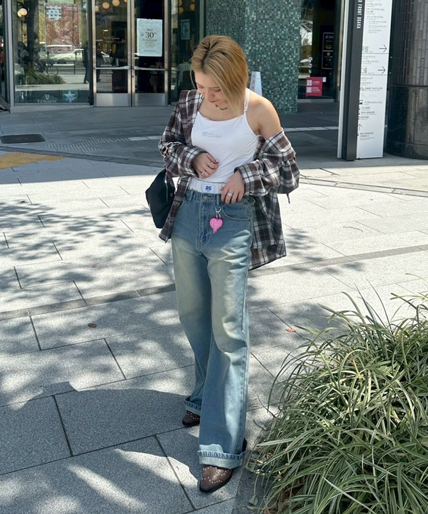 STAFF:151cm/COLOR:BROWN/SIZE:F