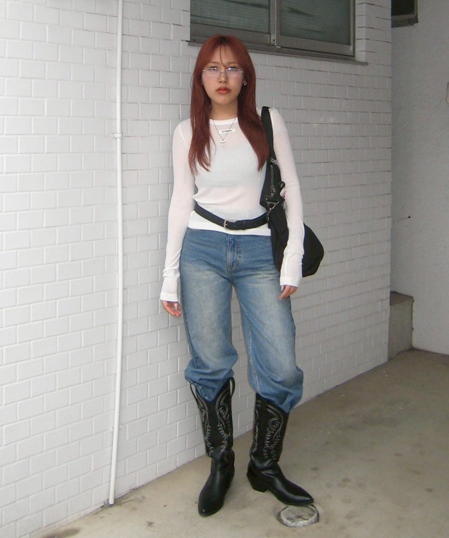 STAFF:158cm/COLOR:WHITE/SIZE:F