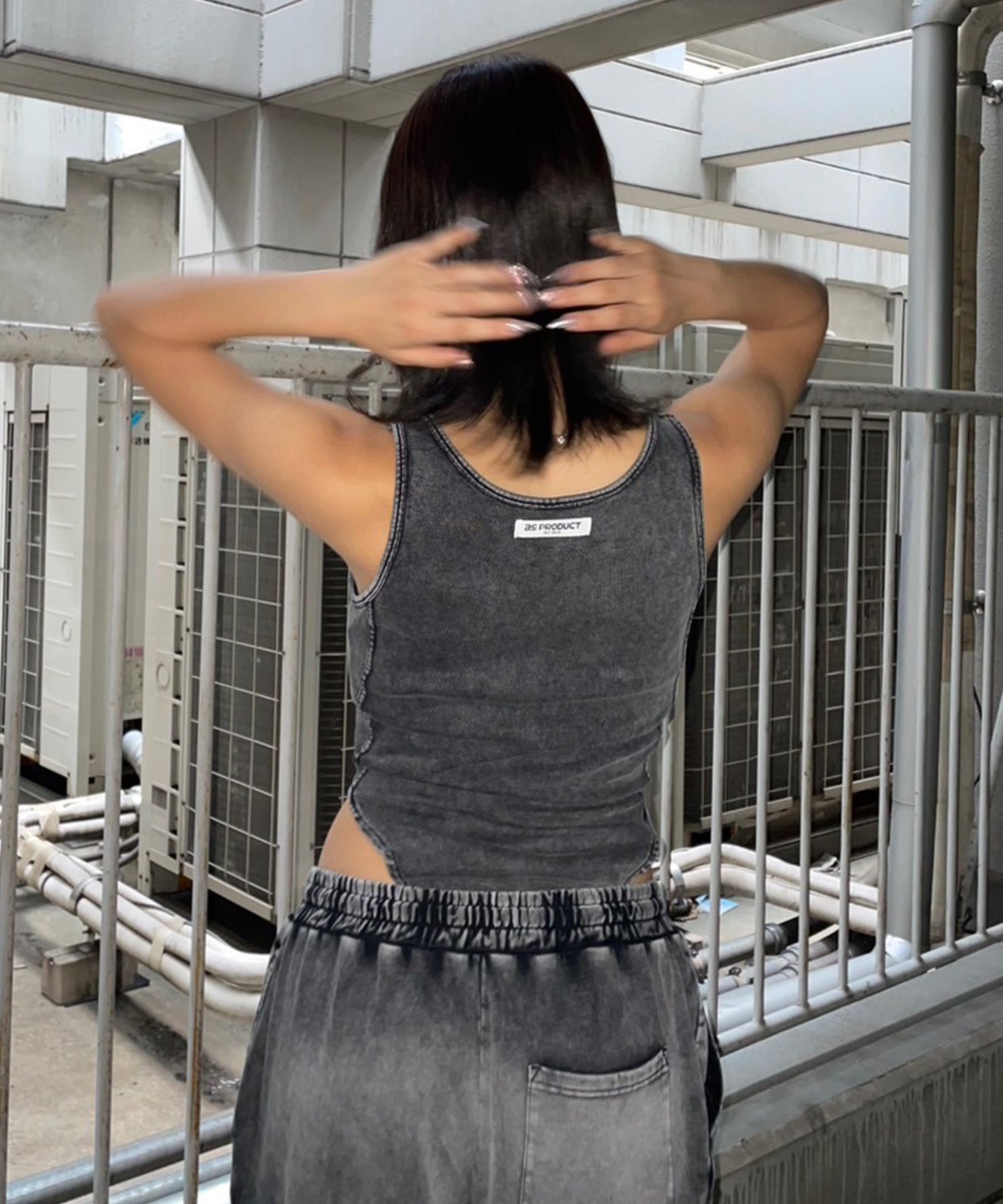 STAFF:170cm/COLOR:BLACK/SIZE:F