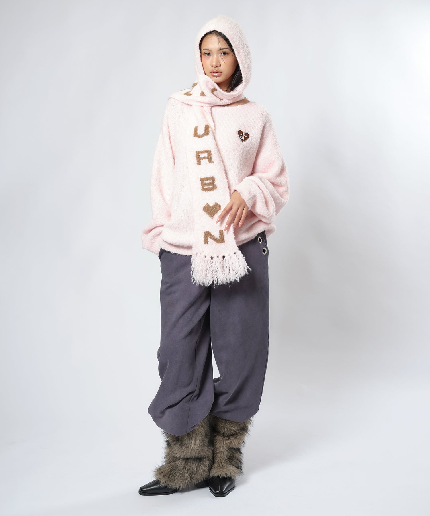 MODEL:170cm/COLOR:PINK/SIZE:F