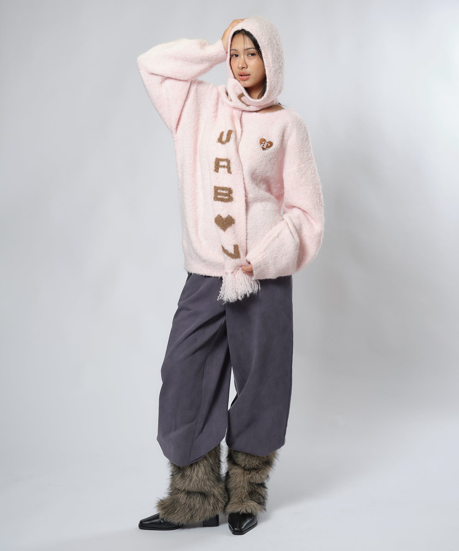 MODEL:170cm/COLOR:PINK/SIZE:F