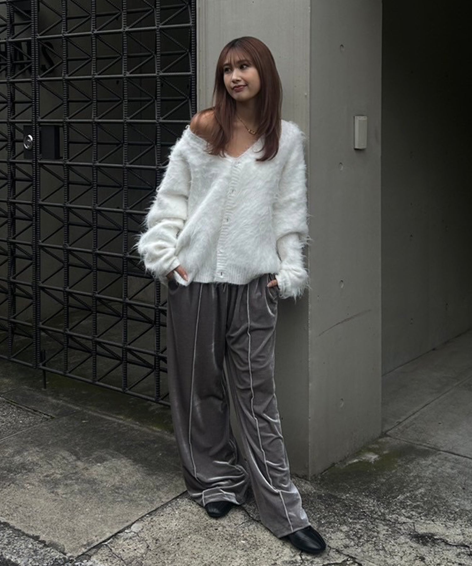 STAFF:163cm/COLOR:WHTE/SIZE:F