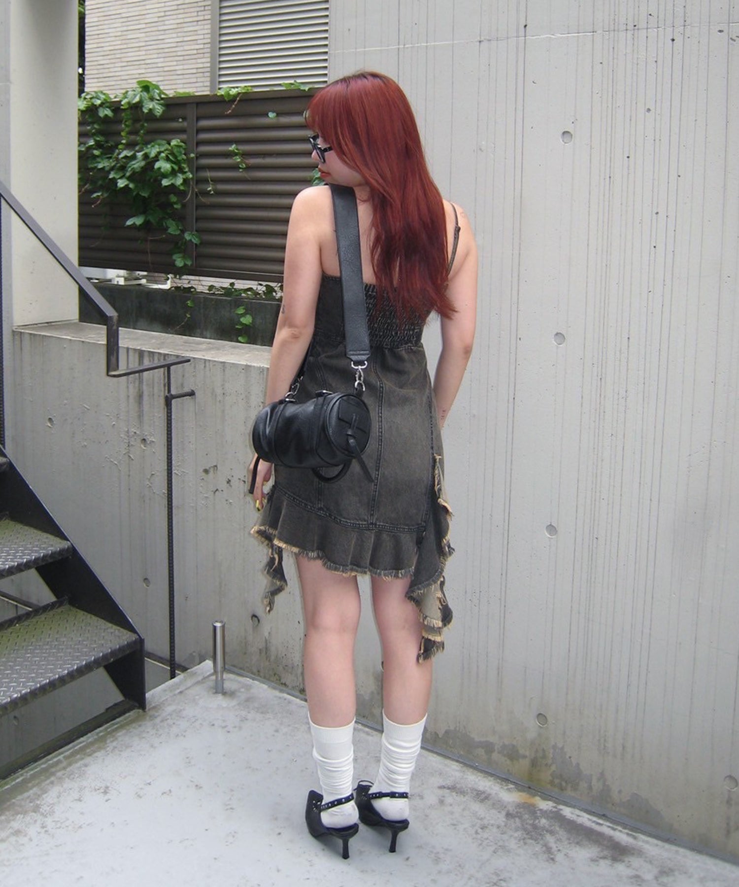 STAFF:158cm/COLOR:BLACK/SIZE:M