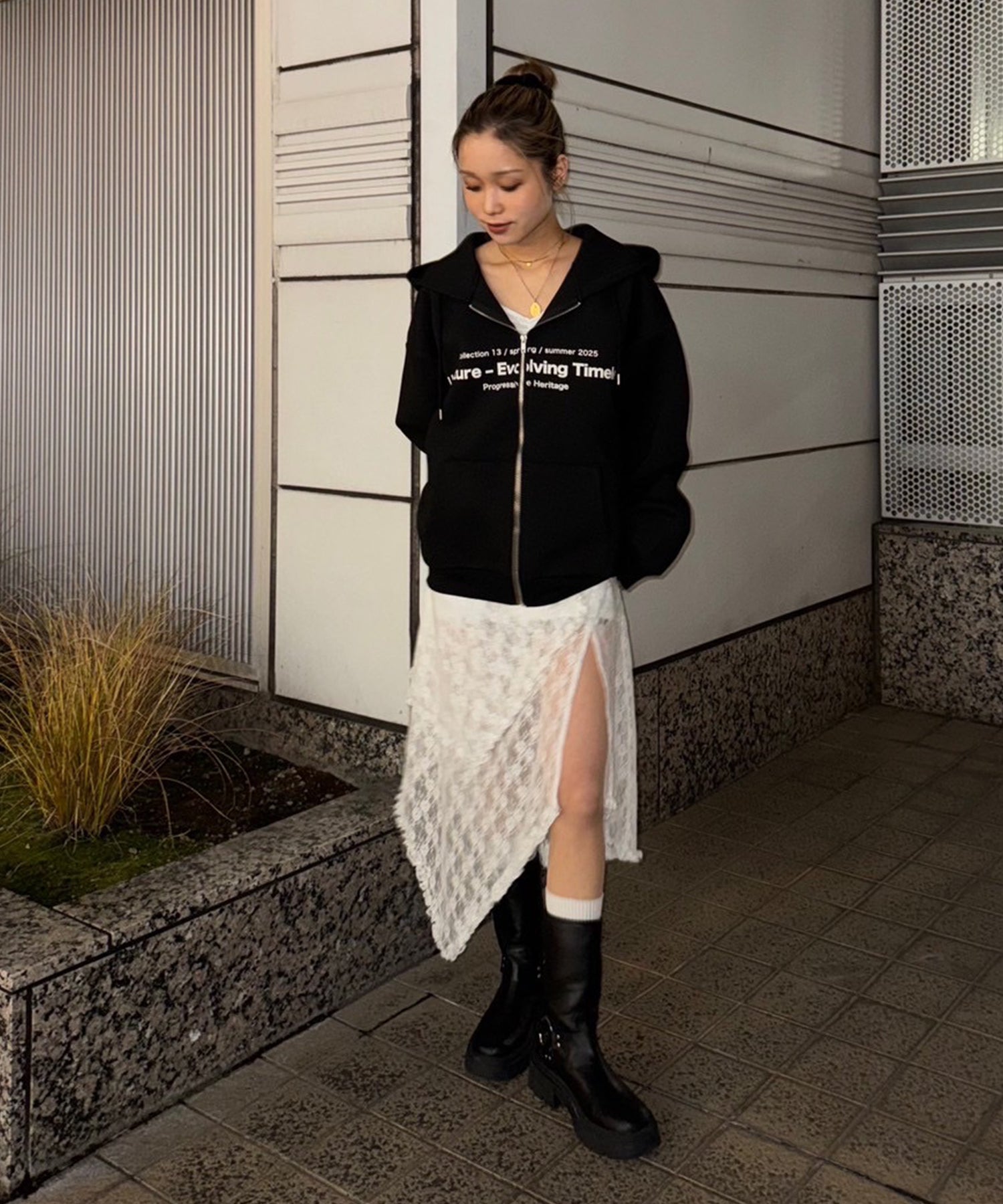 STAFF:155cm/COLOR:WHITE/SIZE:F