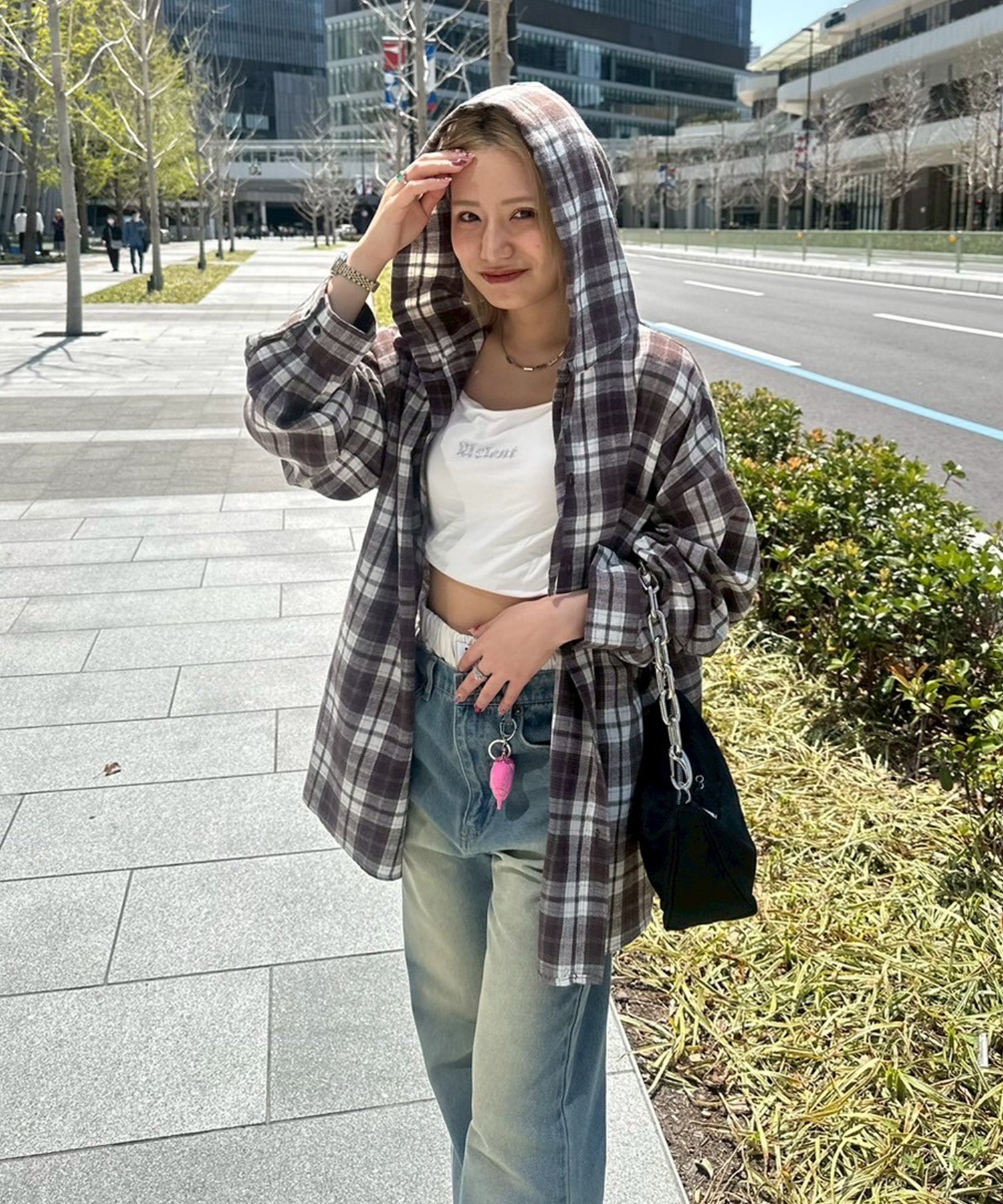 STAFF:151cm/COLOR:BROWN/SIZE:F