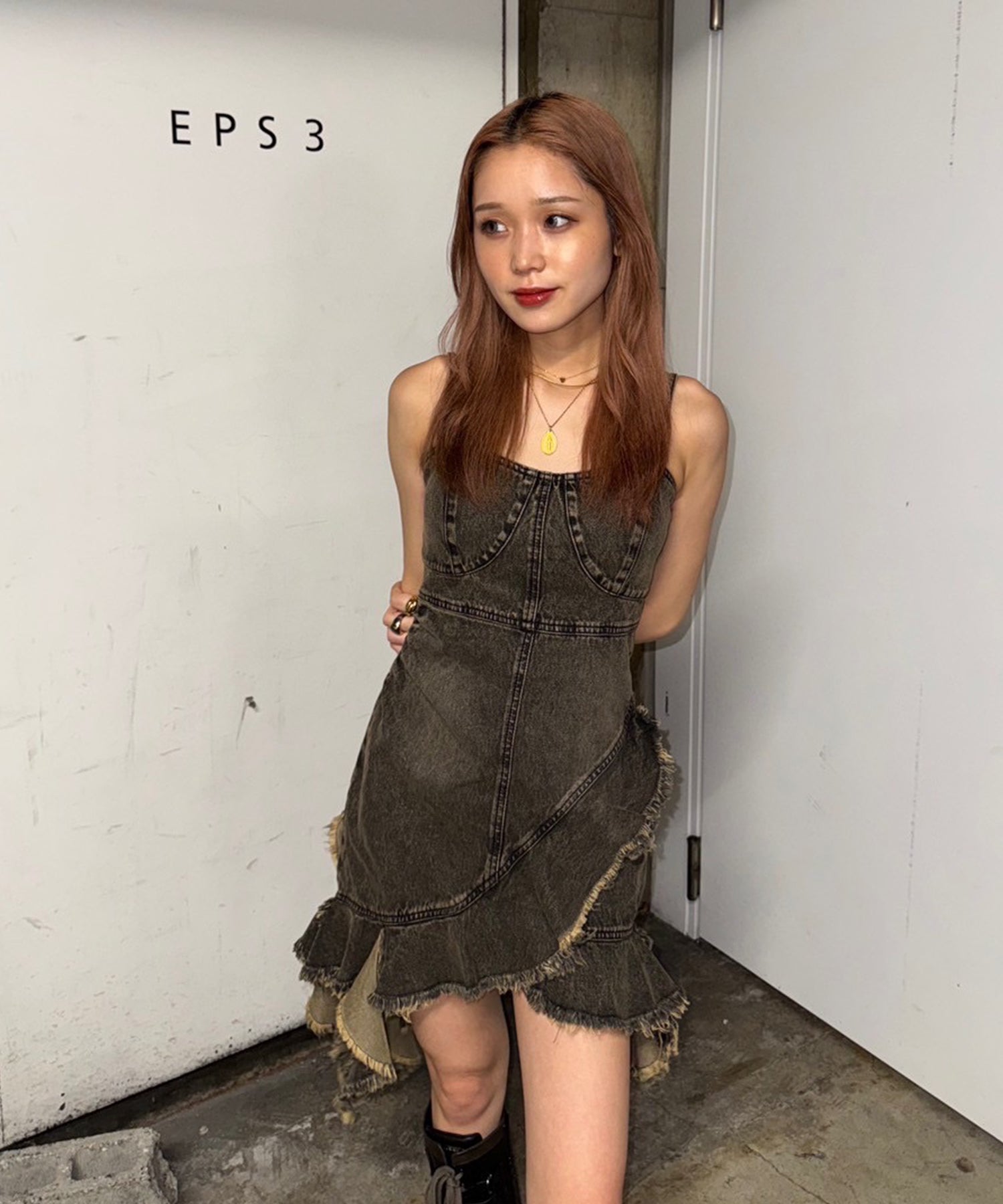 STAFF:155cm/COLOR:BLACK/SIZE:S