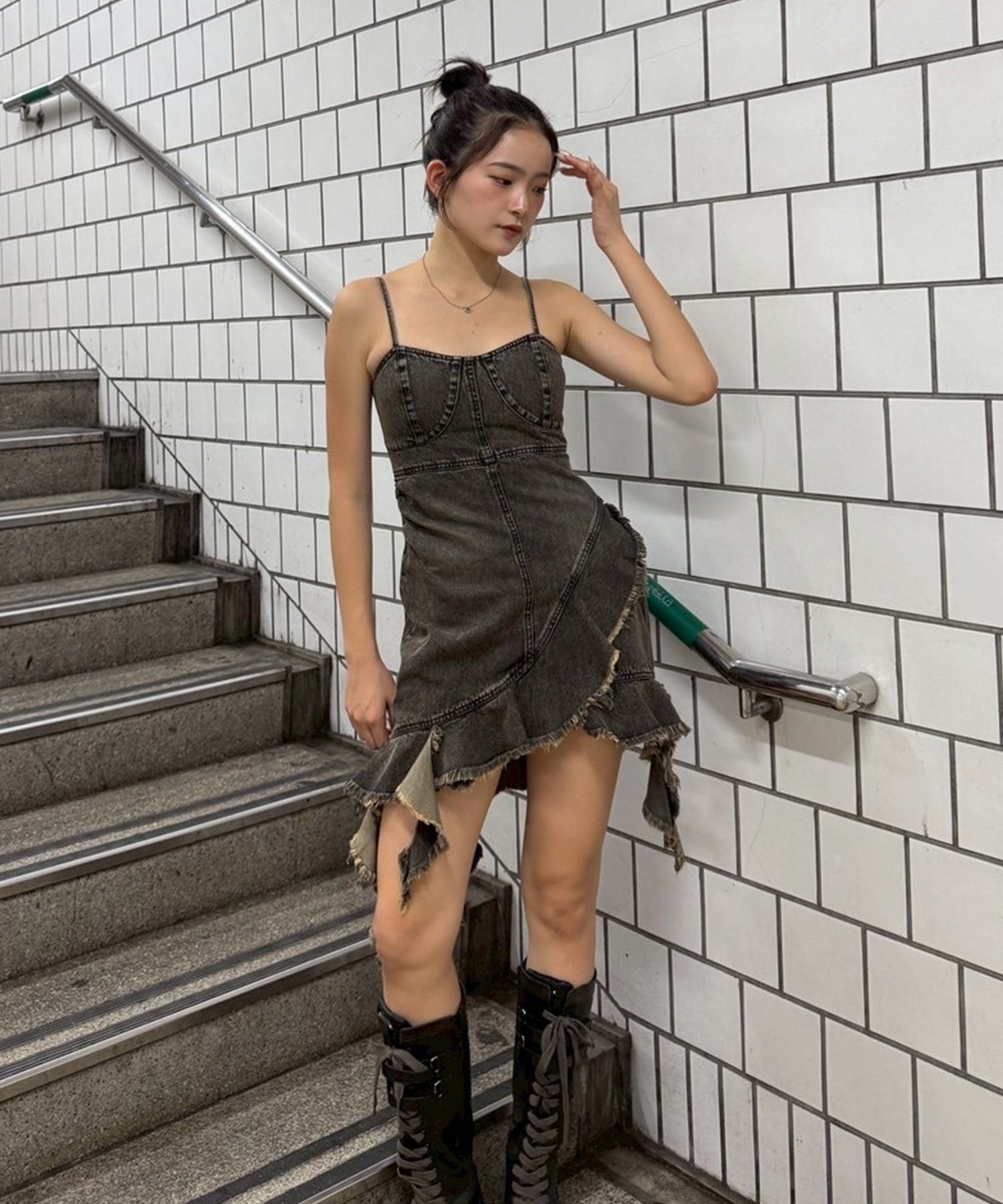 STAFF:170cm/COLOR:BLACK/SIZE:M