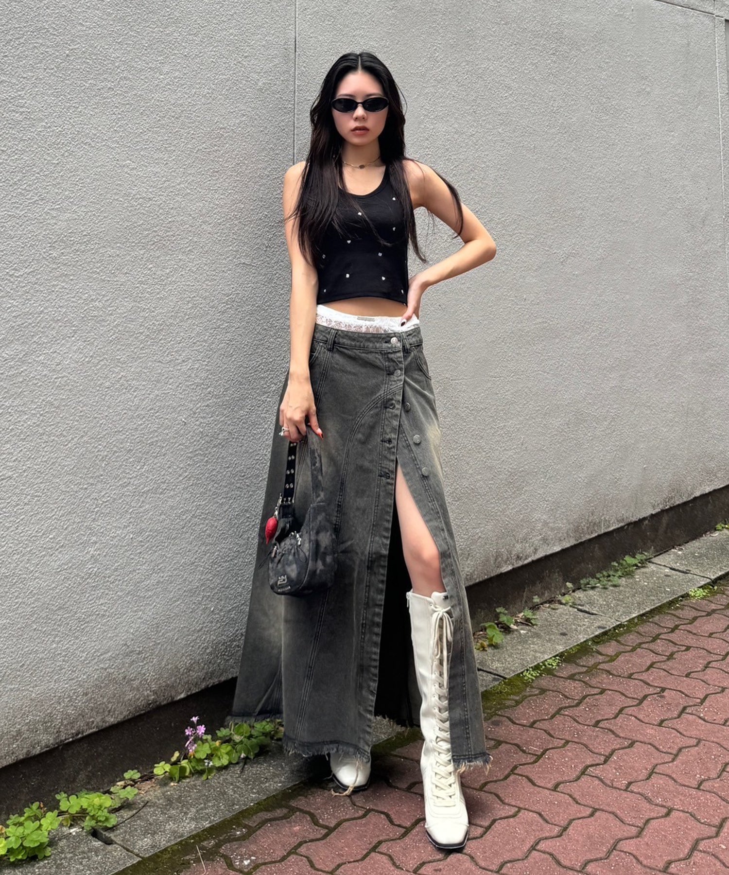 STAFF:163cm/COLOR:BLACK/SIZE:S