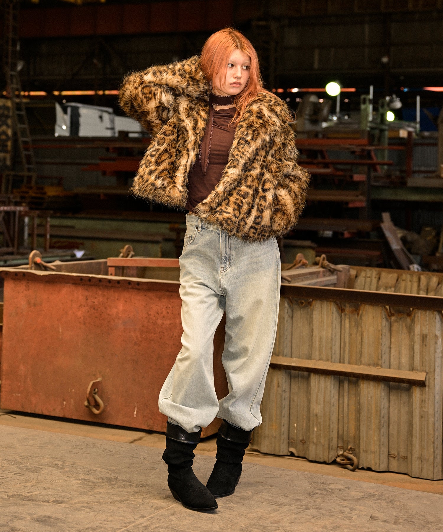 MODEL:170cm/COLOR:MIX/SIZE:S