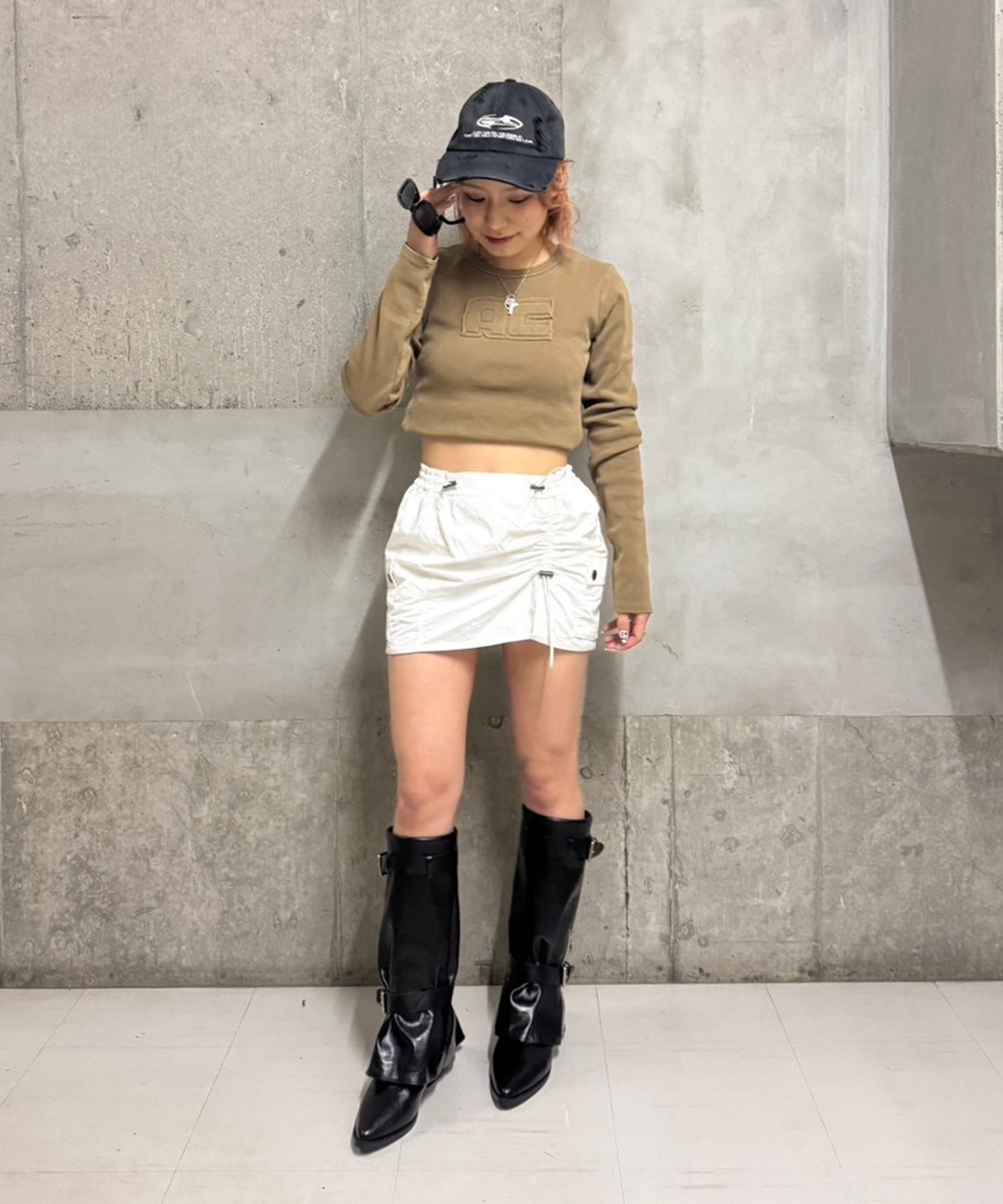 STAFF:151cm/COLOR:BEIGE/SIZE:F