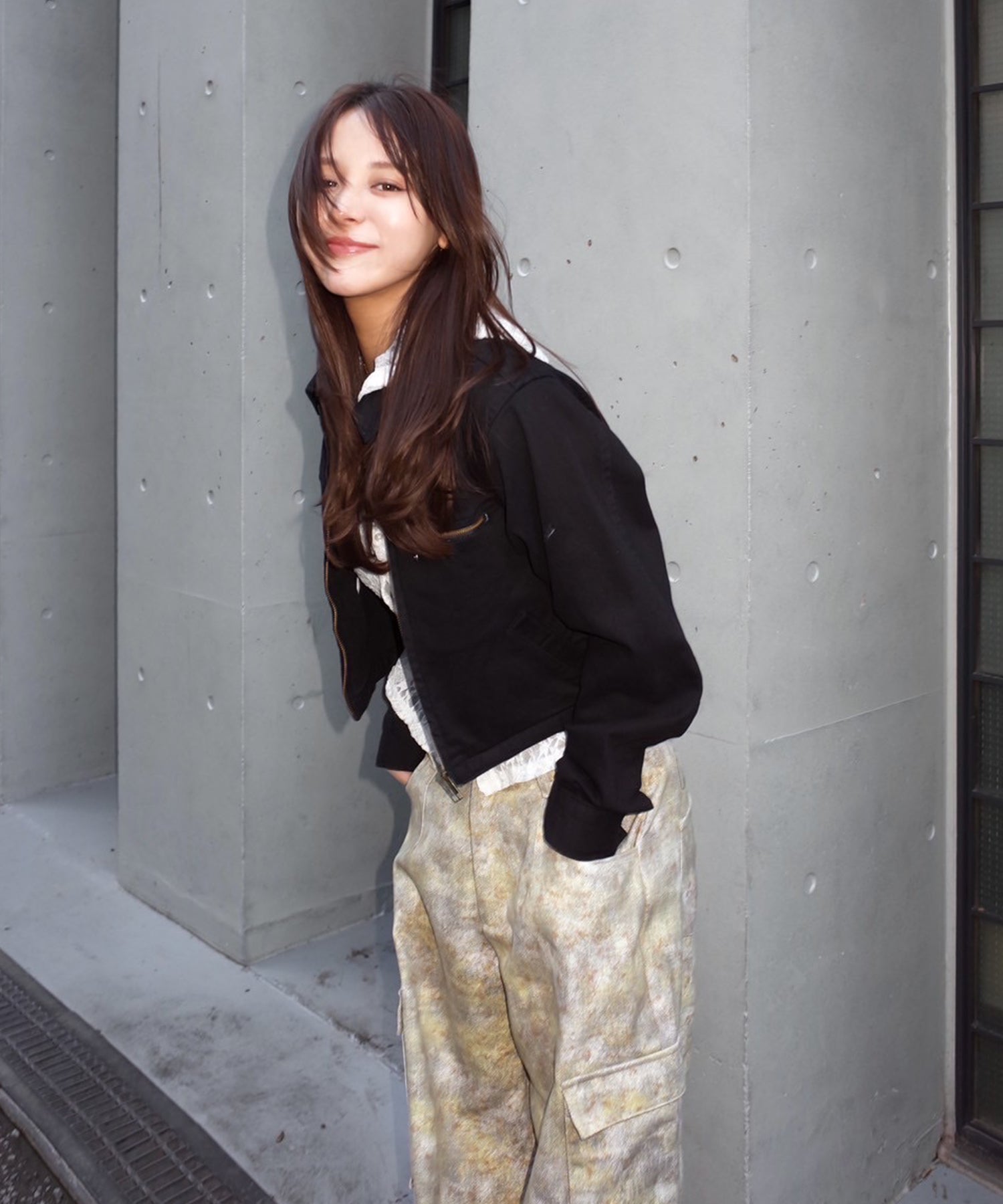 DIRECTOR:161cm/COLOR:BLACK/SIZE:F